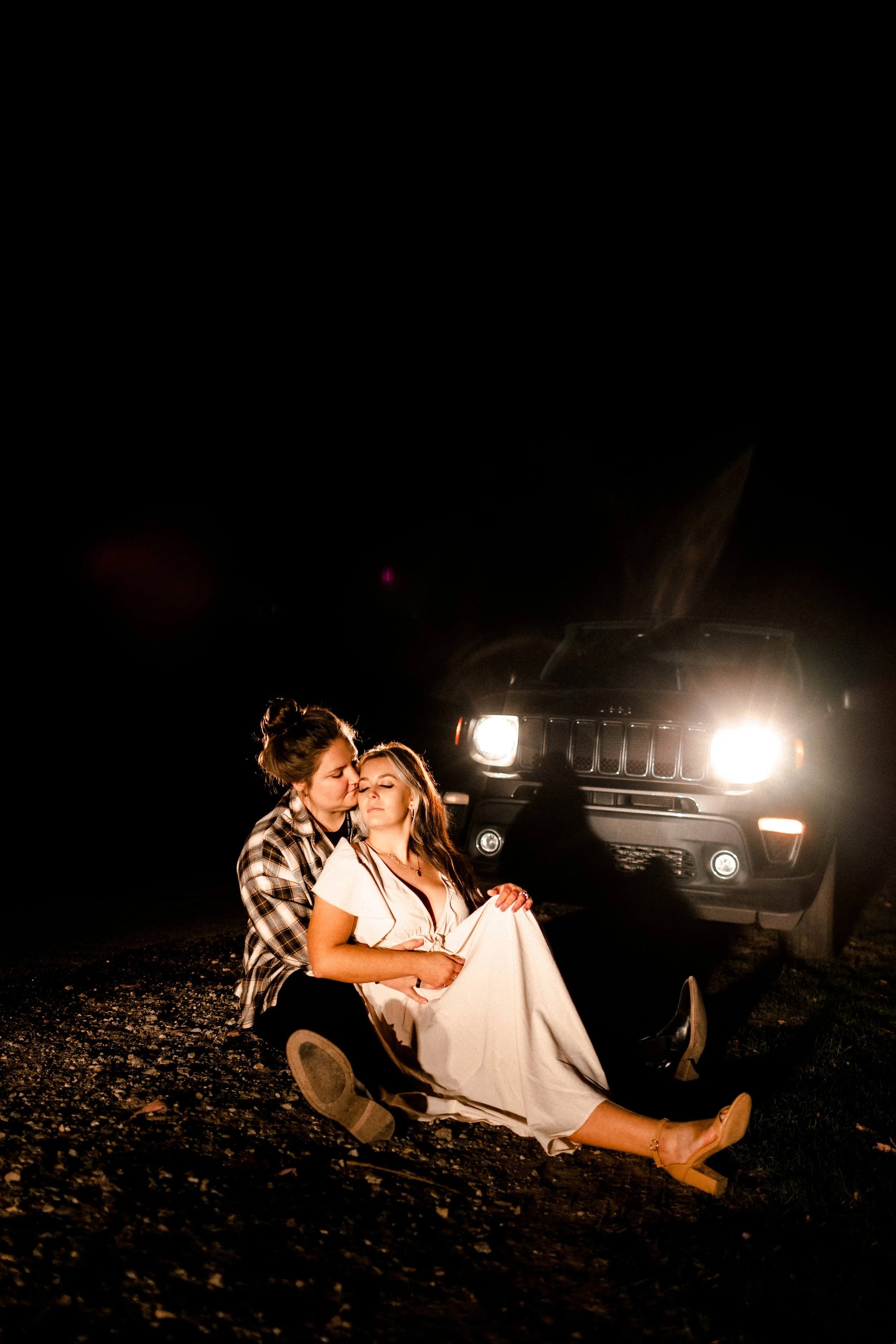Emma+Kayla Engagement Session, Stony Creek Metro Park, Michigan