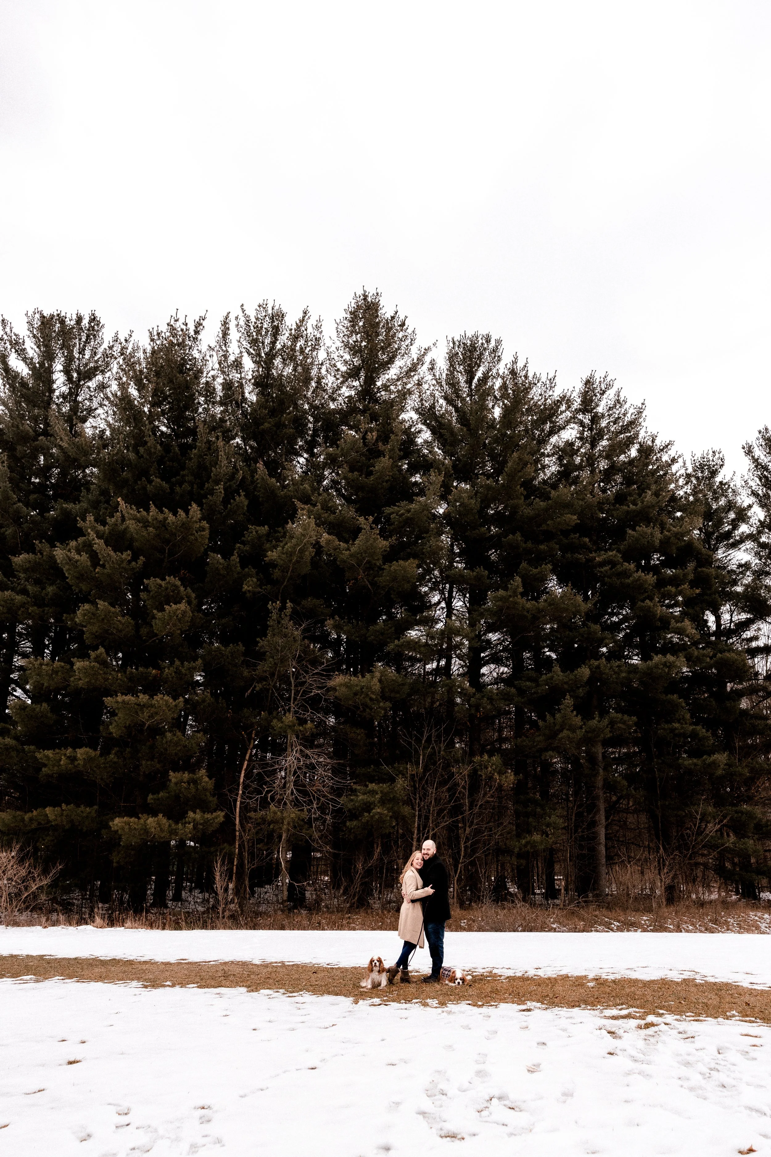Emily+Joe, Engagement Photos, Wolcott Mill Metro Park, Michigan