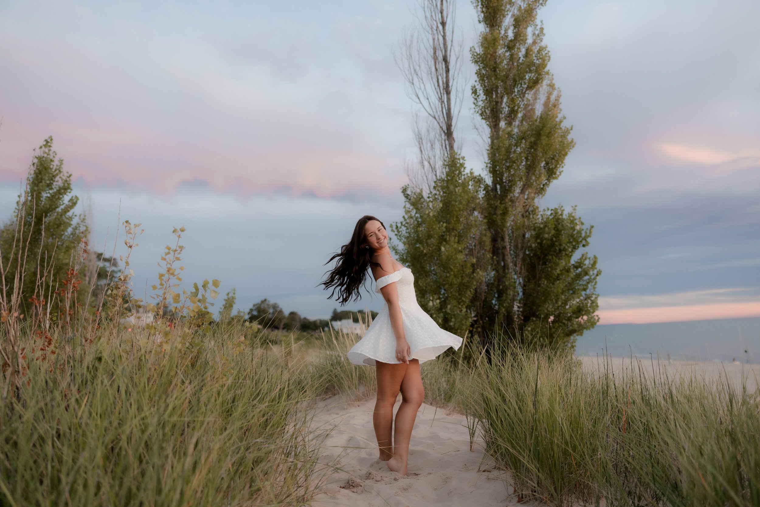 Kaitlyn’s Senior Session | South Haven Beach, Michigan