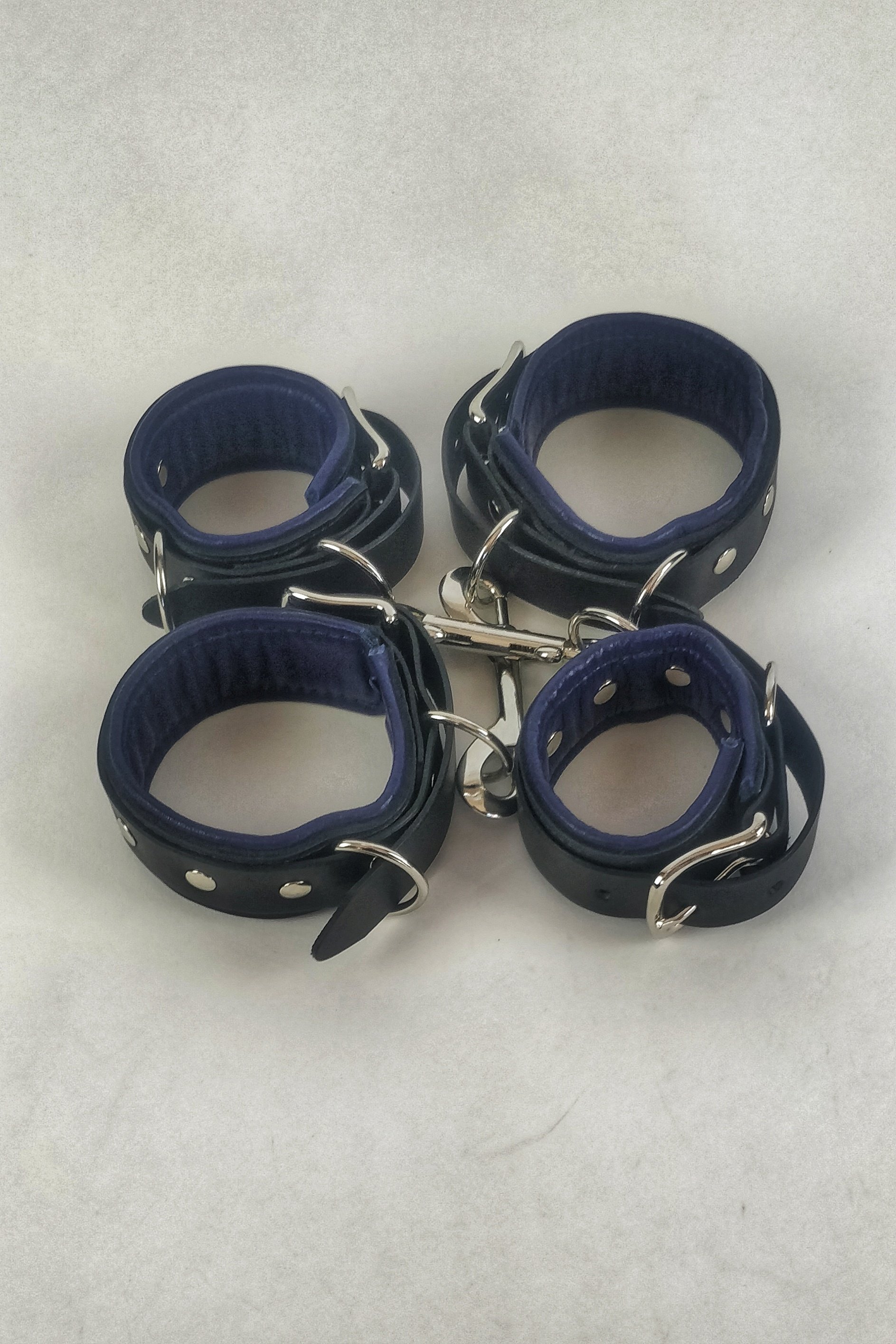 Royal Blue Ankle And Wrist Cuff Set.jpeg