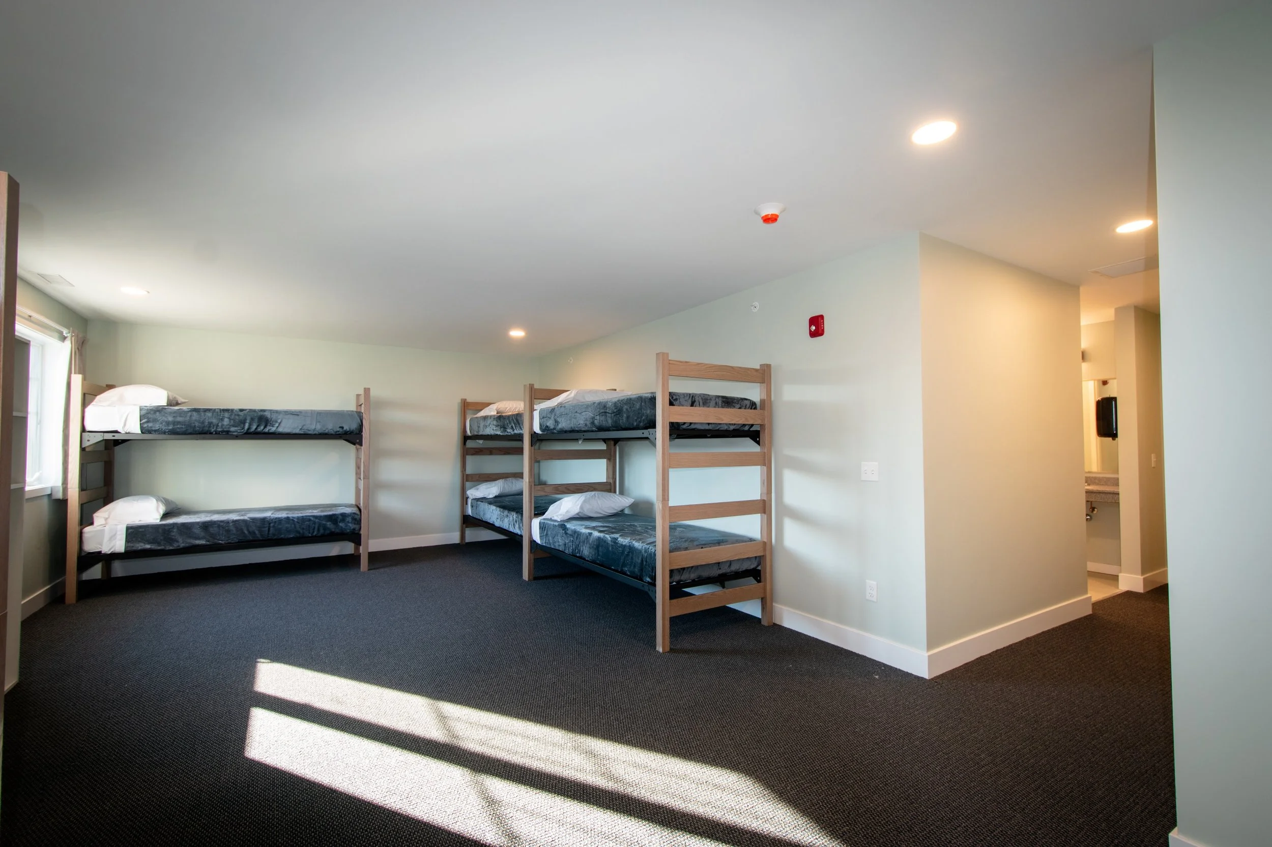 The Cove bunk room