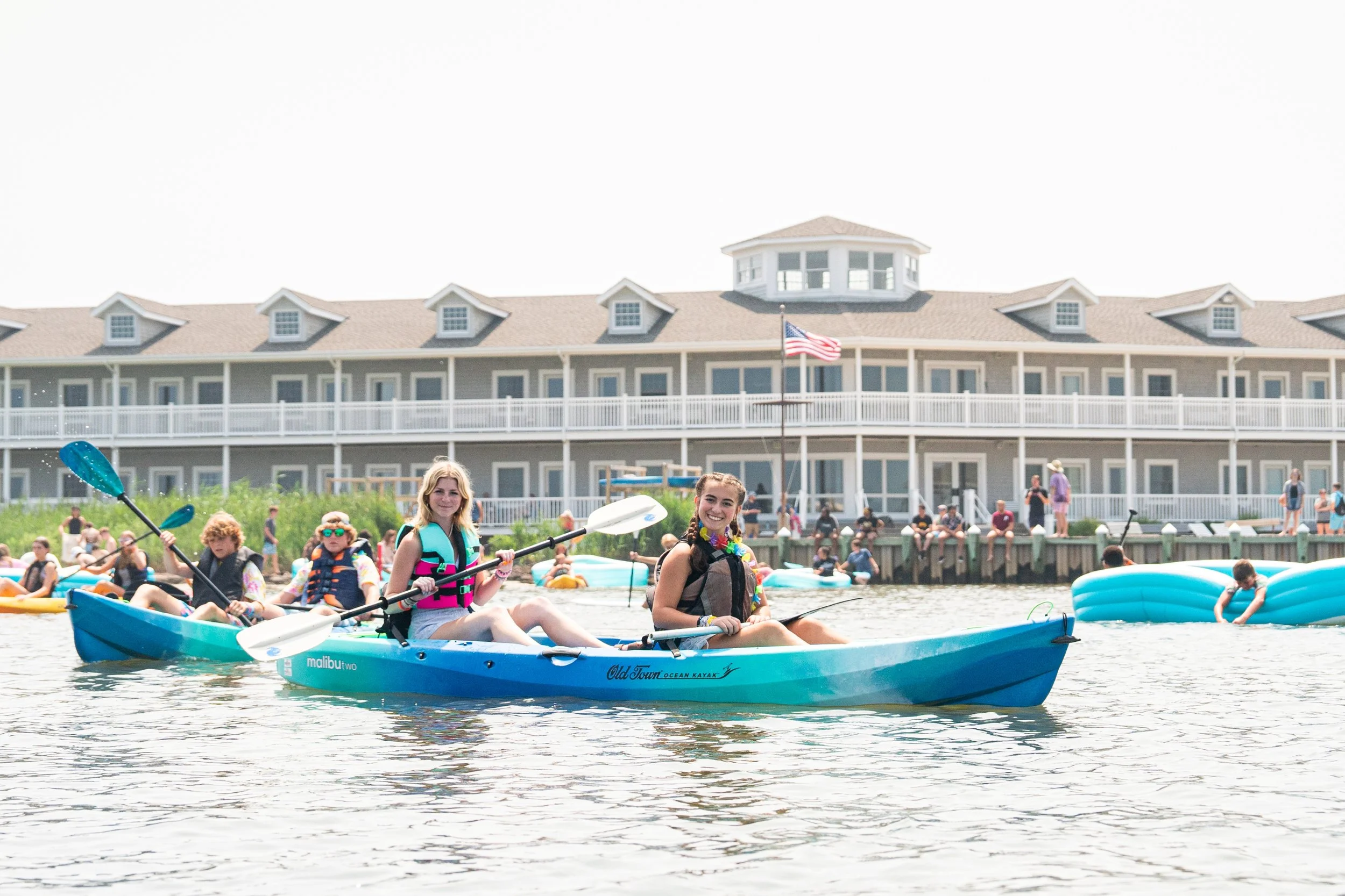Bayfront kayaking