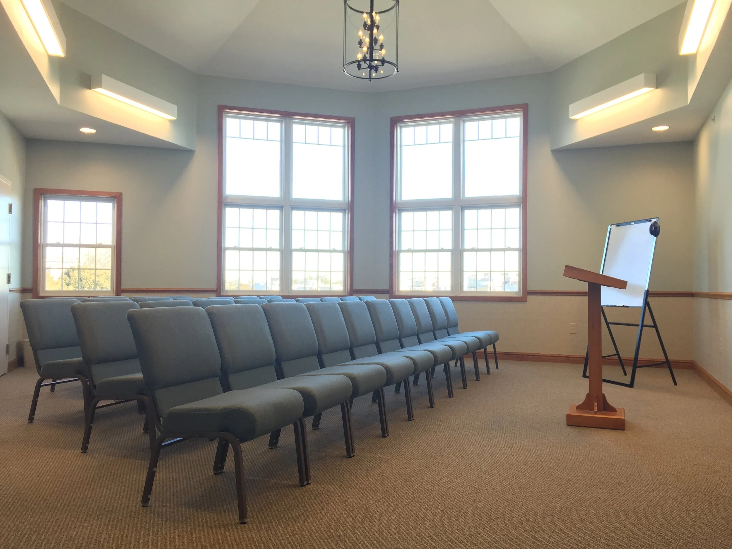 Conference room with chairs