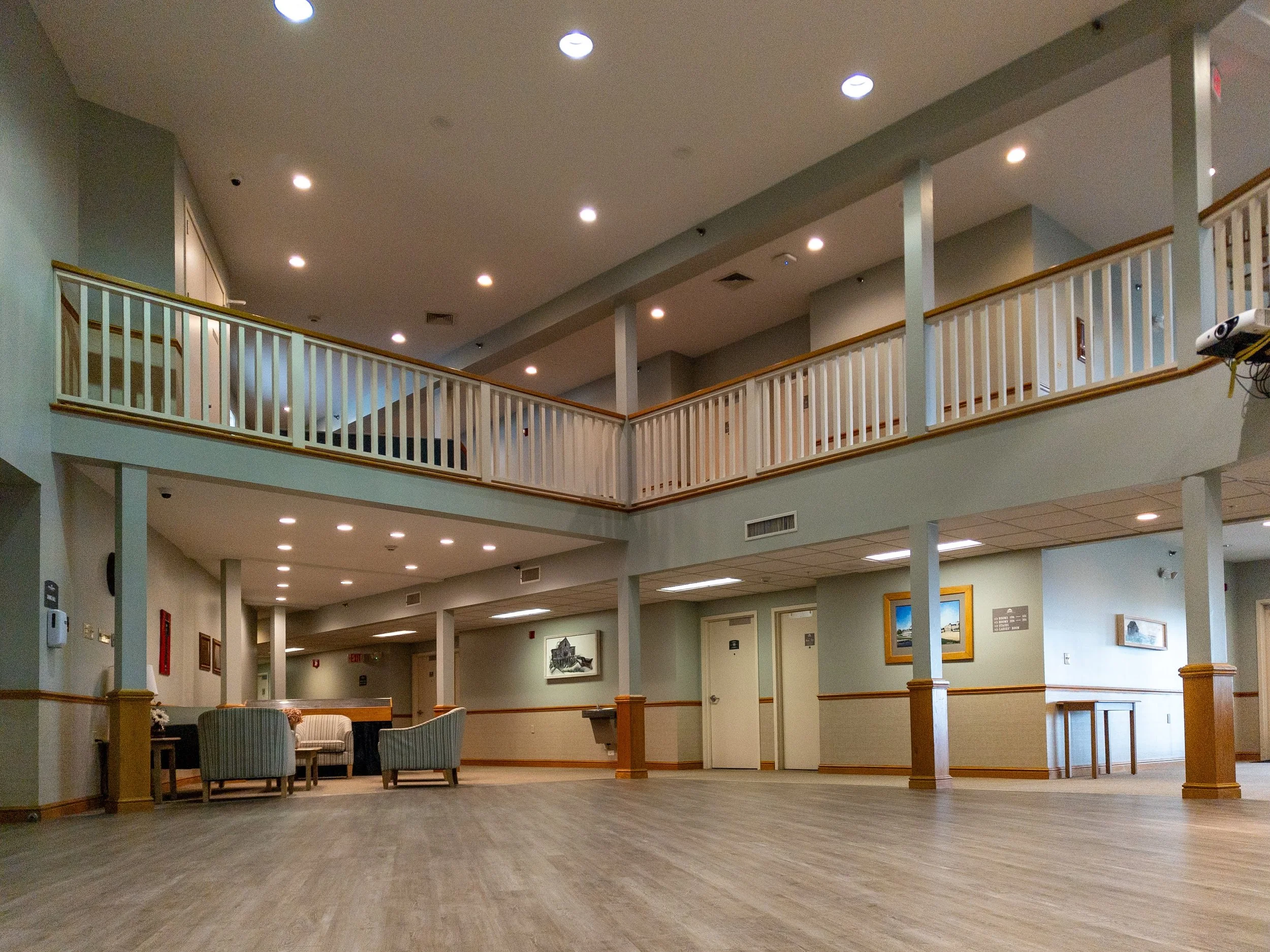 Bayview Lodge atrium