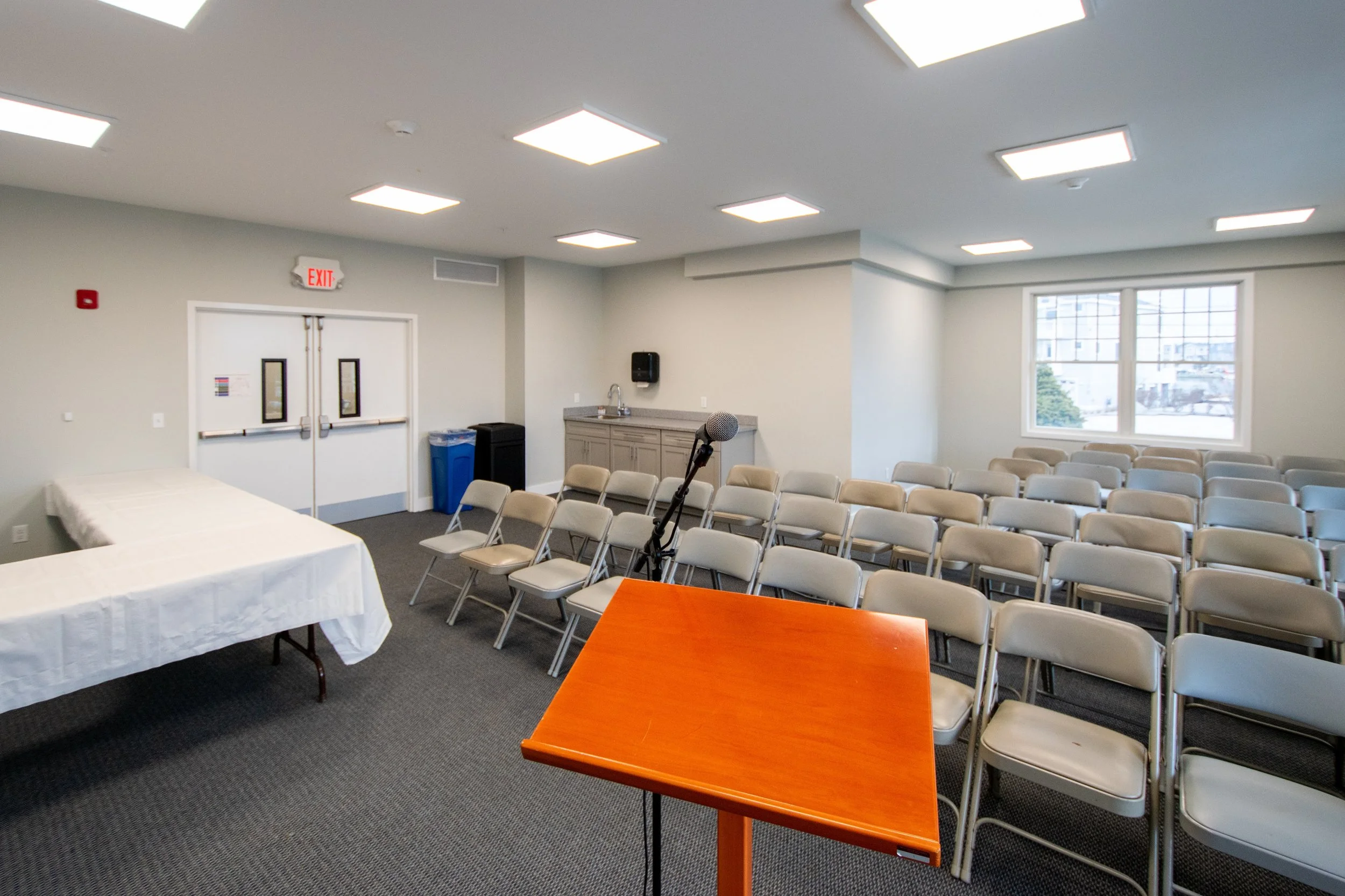 The Cove conference room