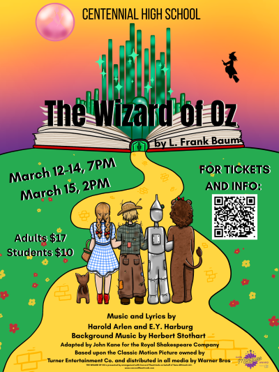 Follow the Yellow Brick Road to Centennial!