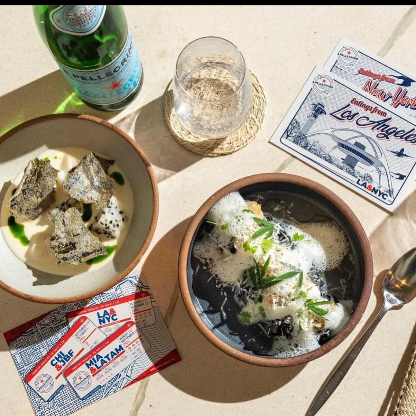 From Friday to Friday (starting tonight!!!) stop by @llamasannyc to experience @orsaandwinston delicious pasta dish recreated here in NYC from their LA menu. Clams, dashi, squid ink pasta, need I say more? 
. . . . .
Huge shoutout to @ammazzacaffe.ny