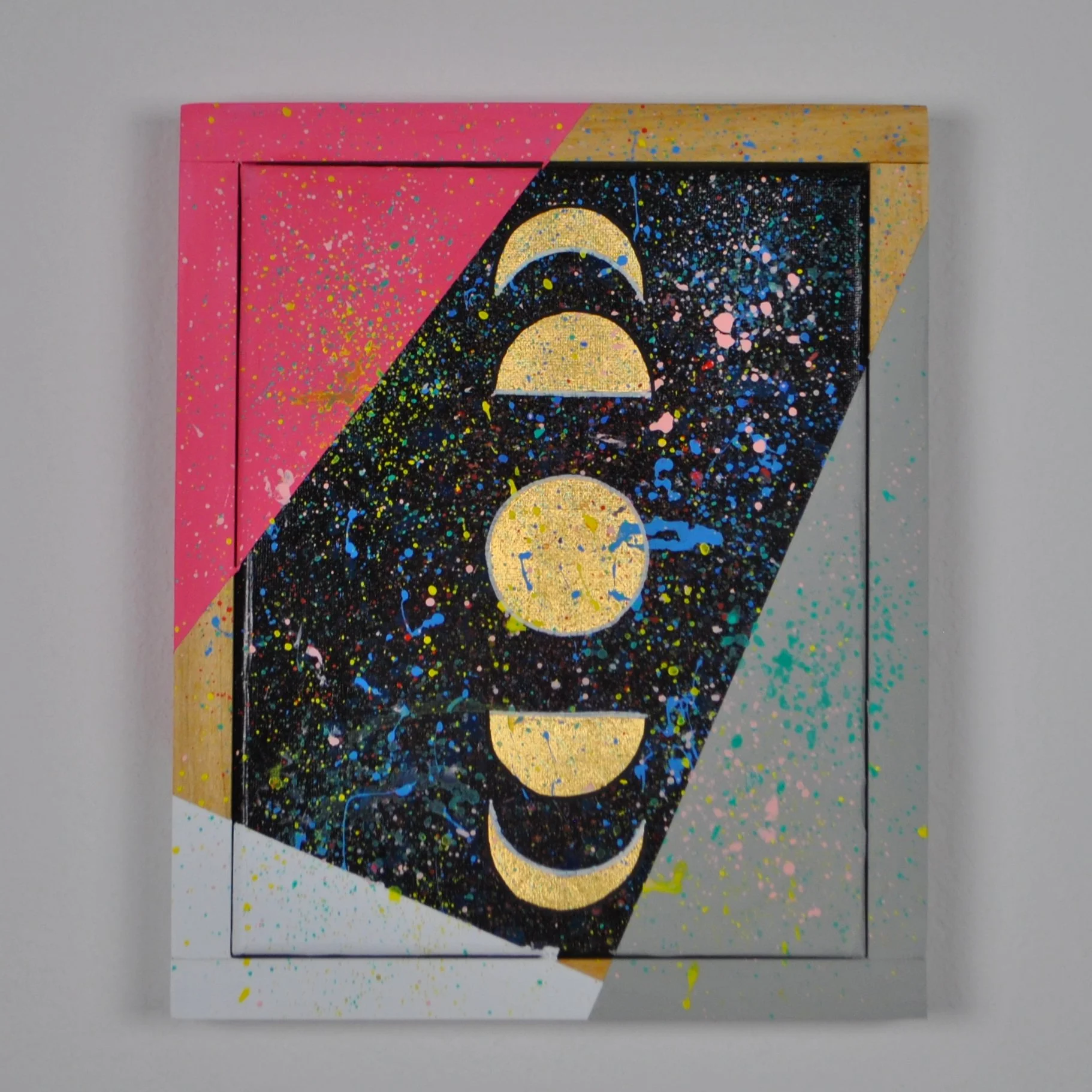 Beyond Series #1
acrylic on canvas & wood frame
2021