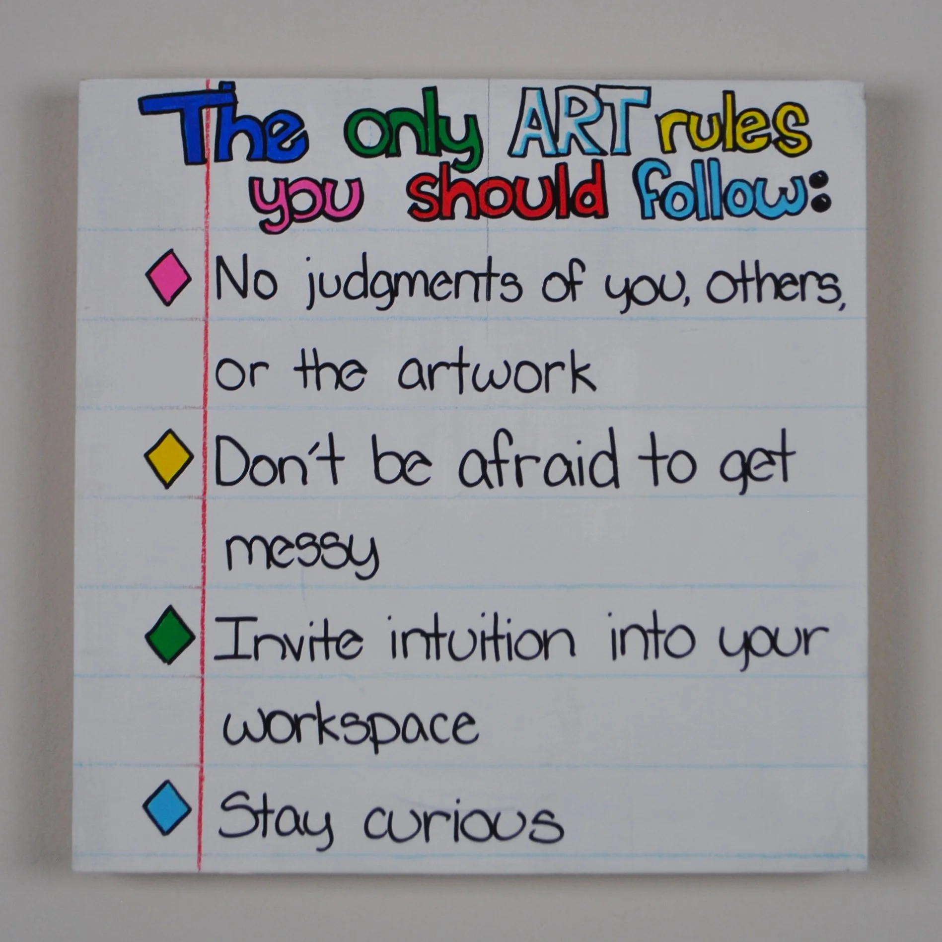 Art Rules
Acrylic on wood
2021