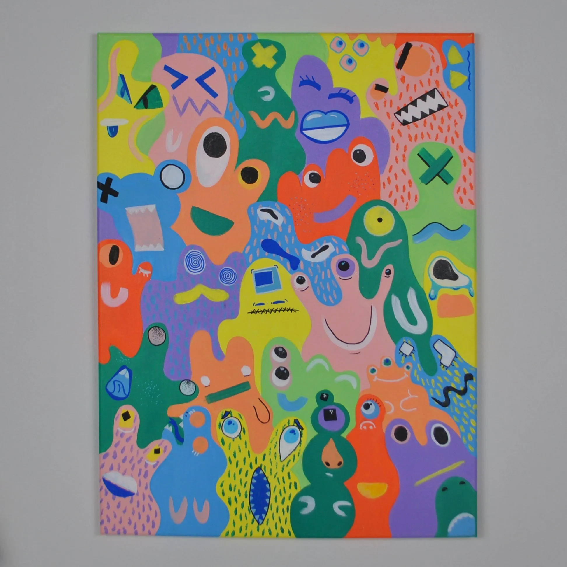 Emotion Monsters
acrylic on canvas
2022