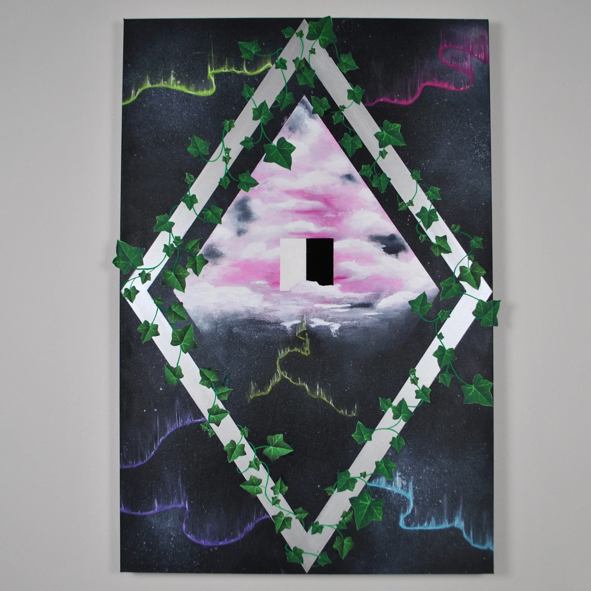 Path
acrylic & mixed media on canvas
2021