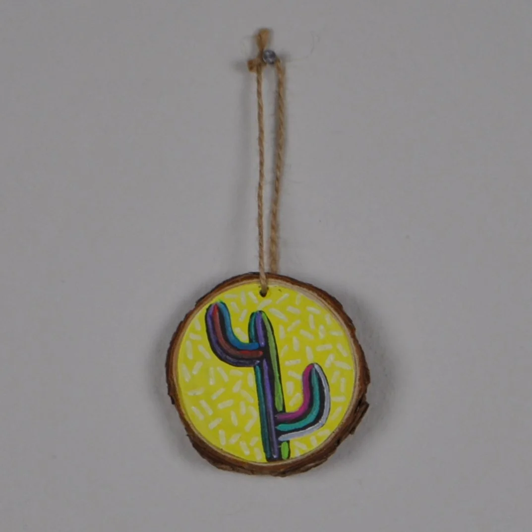 Cactus Ornament
acrylic on wood
2020