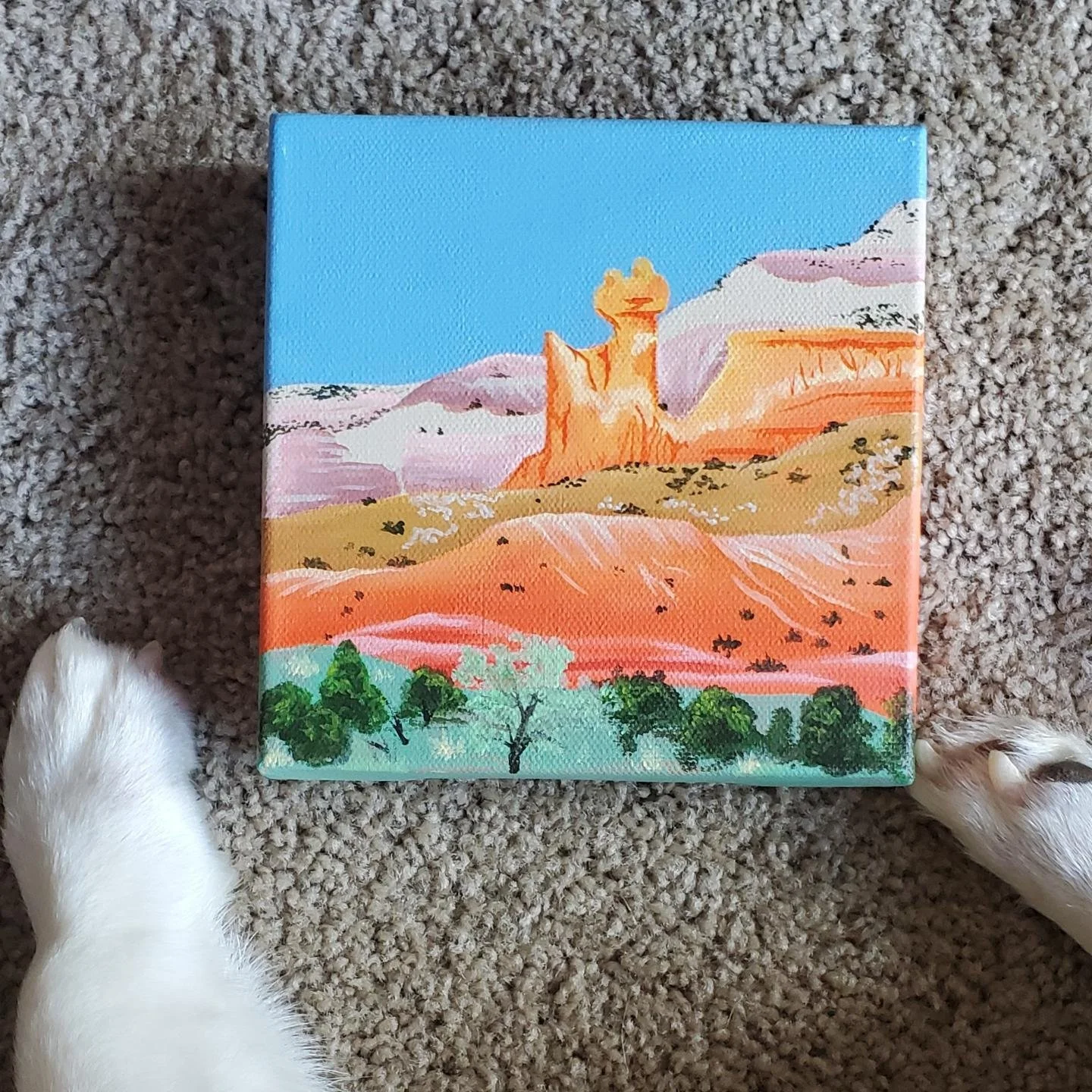 Desertscape Series #6
acrylic on canvas
2021