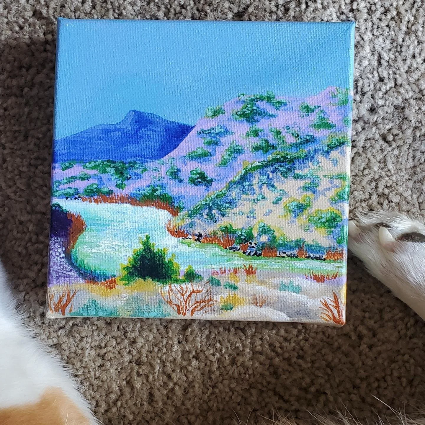 Desertscape Series #1
acrylic on canvas
2021