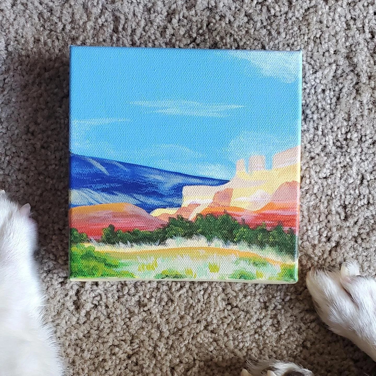 Desertscape Series #9
acrylic on canvas
2021