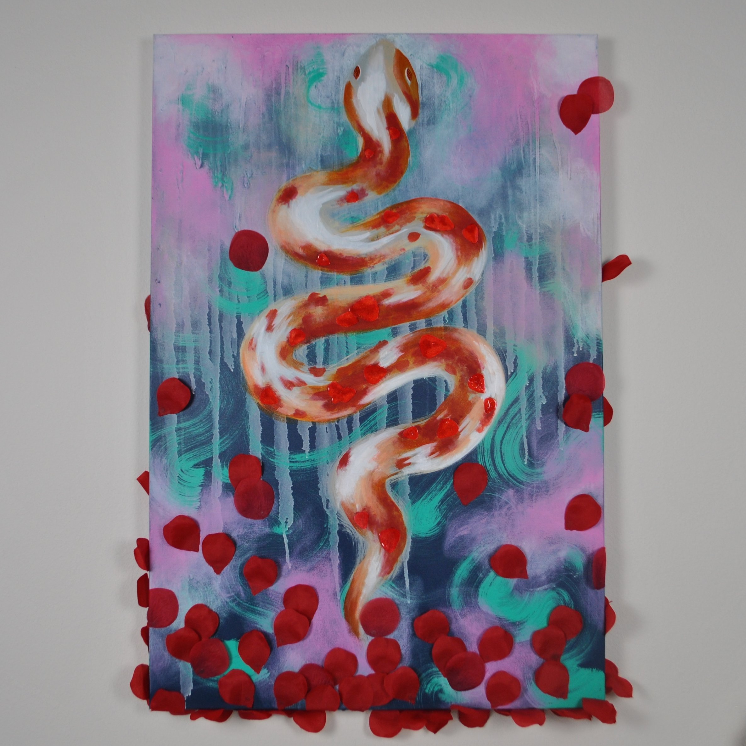 Heart
acrylic & mixed media on canvas
2021