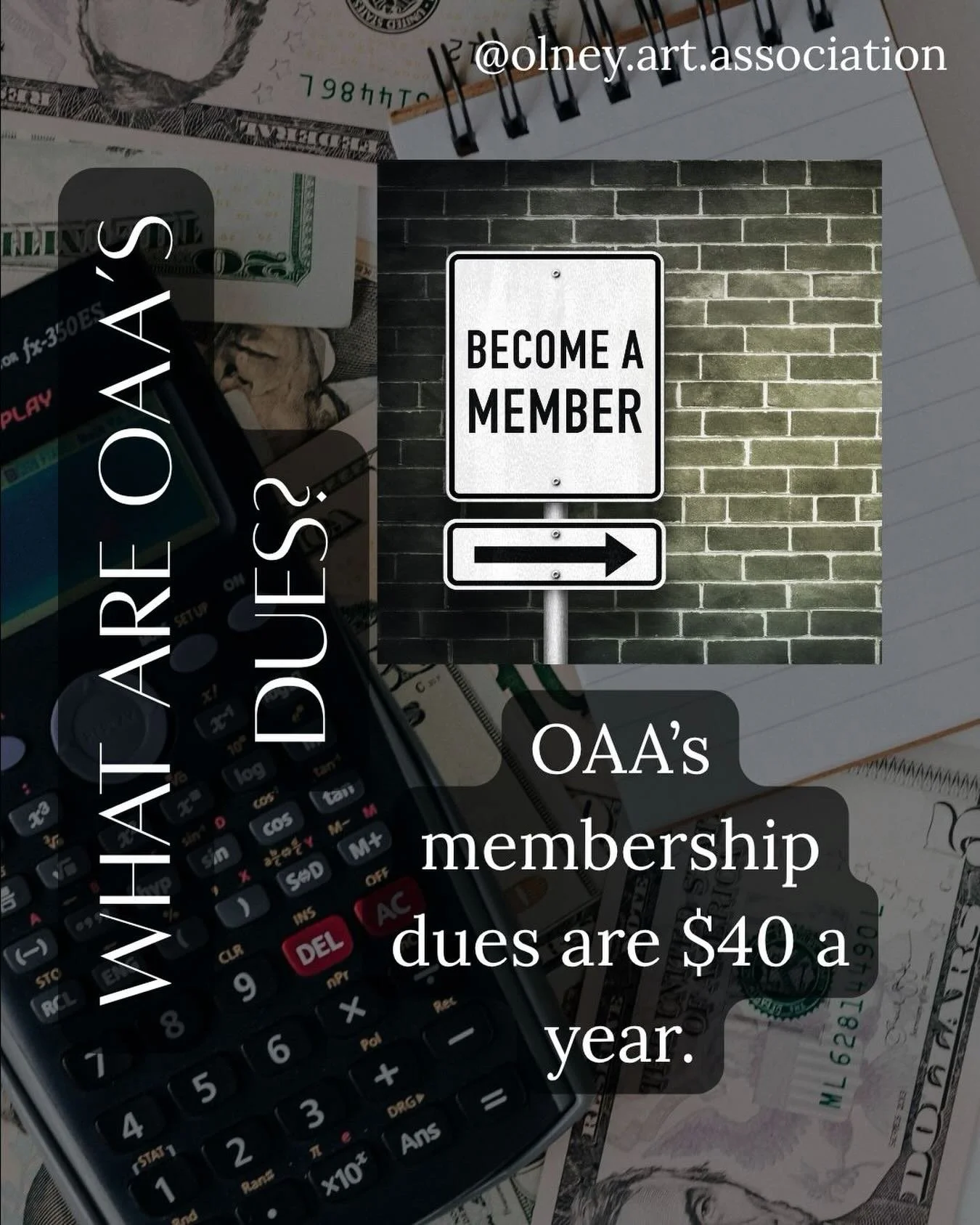 Yes, you read that correctly! 

OAA values keeping our membership accessible, and one of the ways we do that is by keeping our dues low at $40 for the year. 

Your membership funds are reinvested directly back into the organization to help cover the 