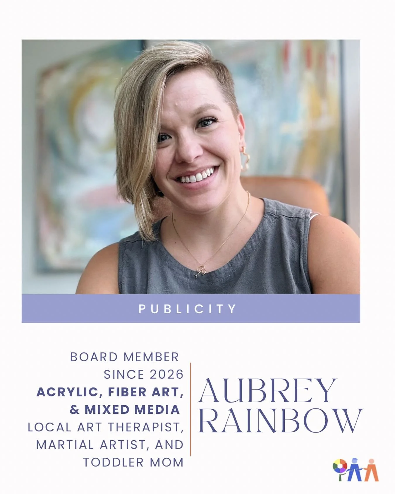 Meet the Board 👋🏻 

Next up in our Meet the Board series is Aubrey, our publicity chair.

Aubrey is focused on keeping OAA connected and growing by posting updates in our Facebook group, connecting with local news organizations about OAA events and