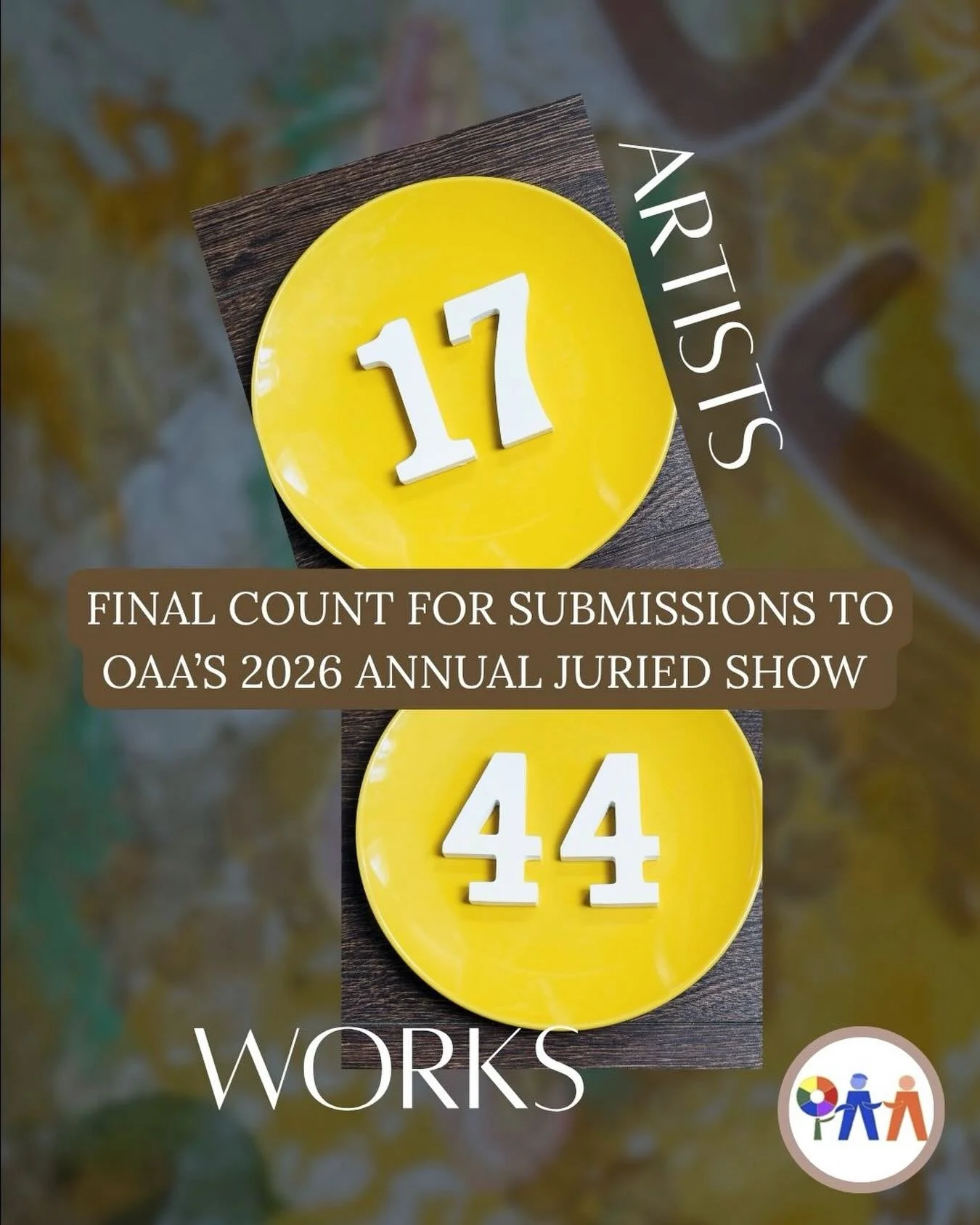 OAA is looking forward to this show! 

30 of the submitted artworks will be shown at this year&rsquo;s OAA Juried Group Show. 

Drop-off happens this upcoming Saturday 10/03.

Stay tuned for more details on this show!

#olneymd #olneyartassociation #