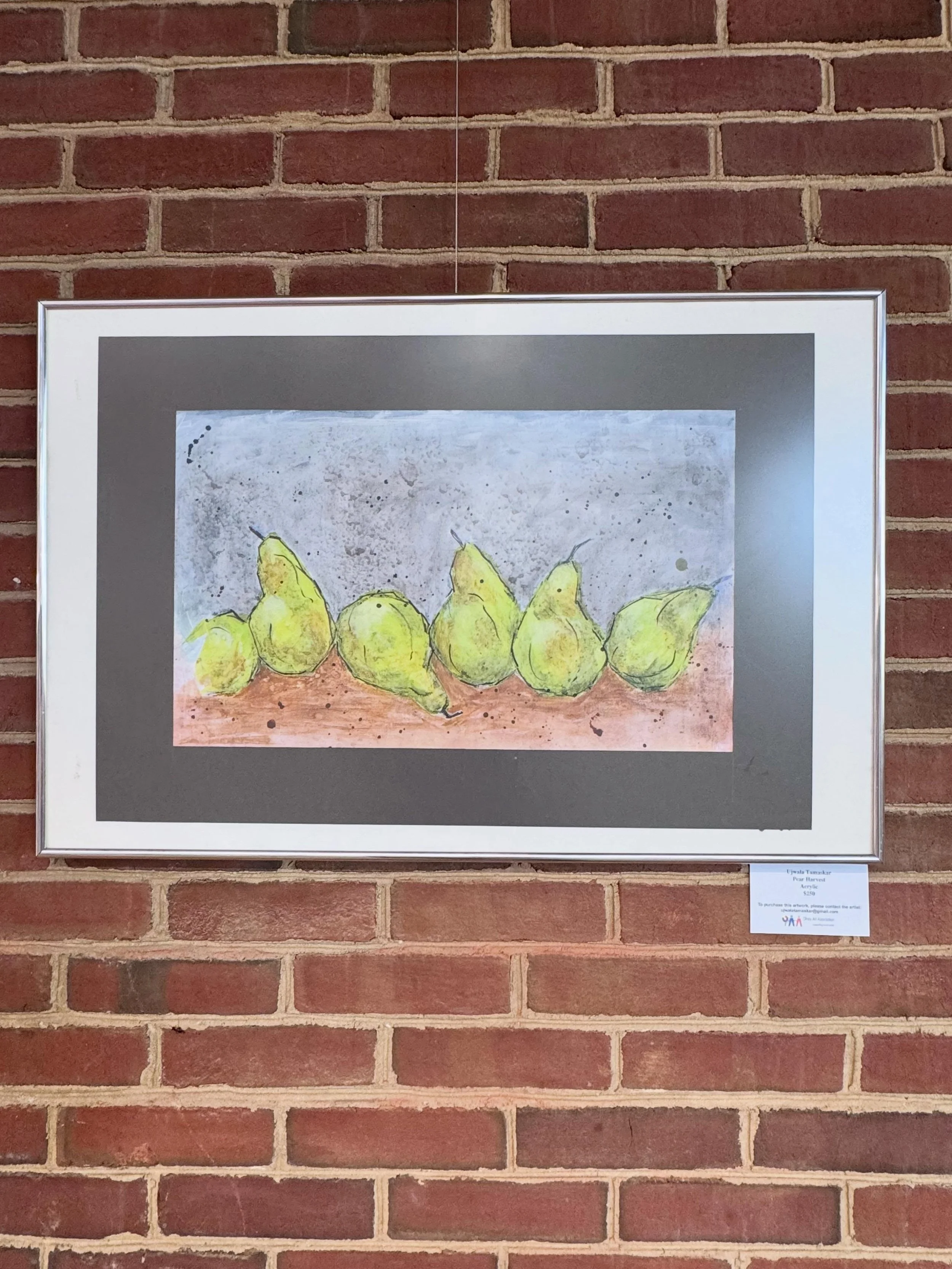 Another peak of Ujwala Tamaskar&rsquo;s new exhibit, up now at the Olney Library! 

👀👀👀

#olneymd #olneyartassociation #marylandartist #mocomd #montgomerycountymd