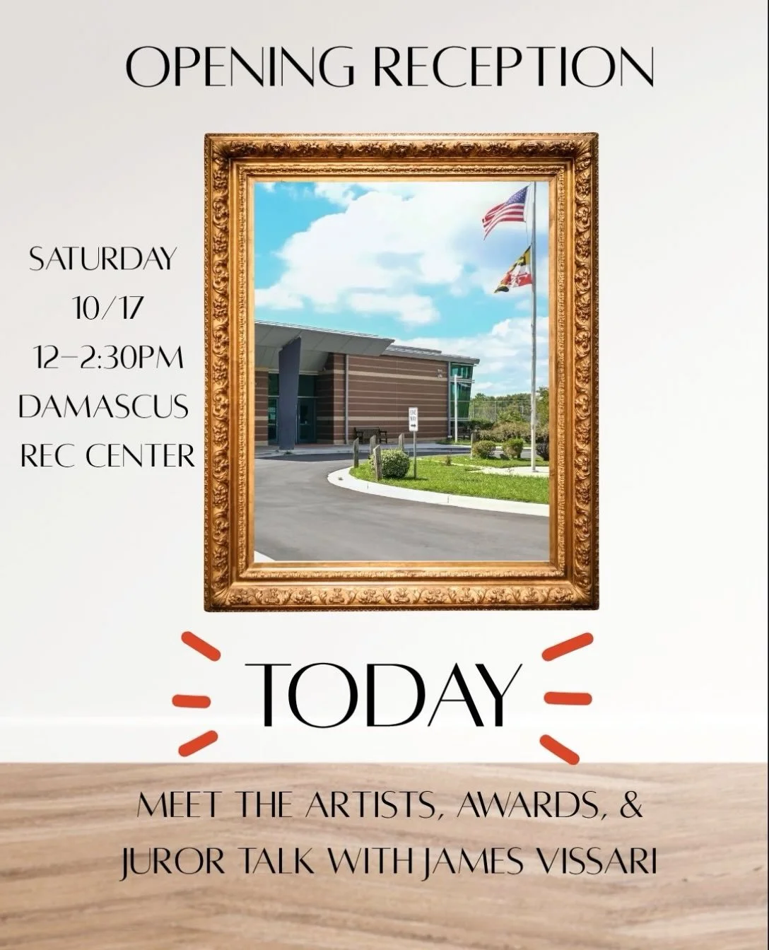 It&rsquo;s heeeeeeere! 

Details at link in bio and olneyartassociation.org calendar page. 

#damascusmd #olneyartassociation #marylandart #marylandartist #mocomd