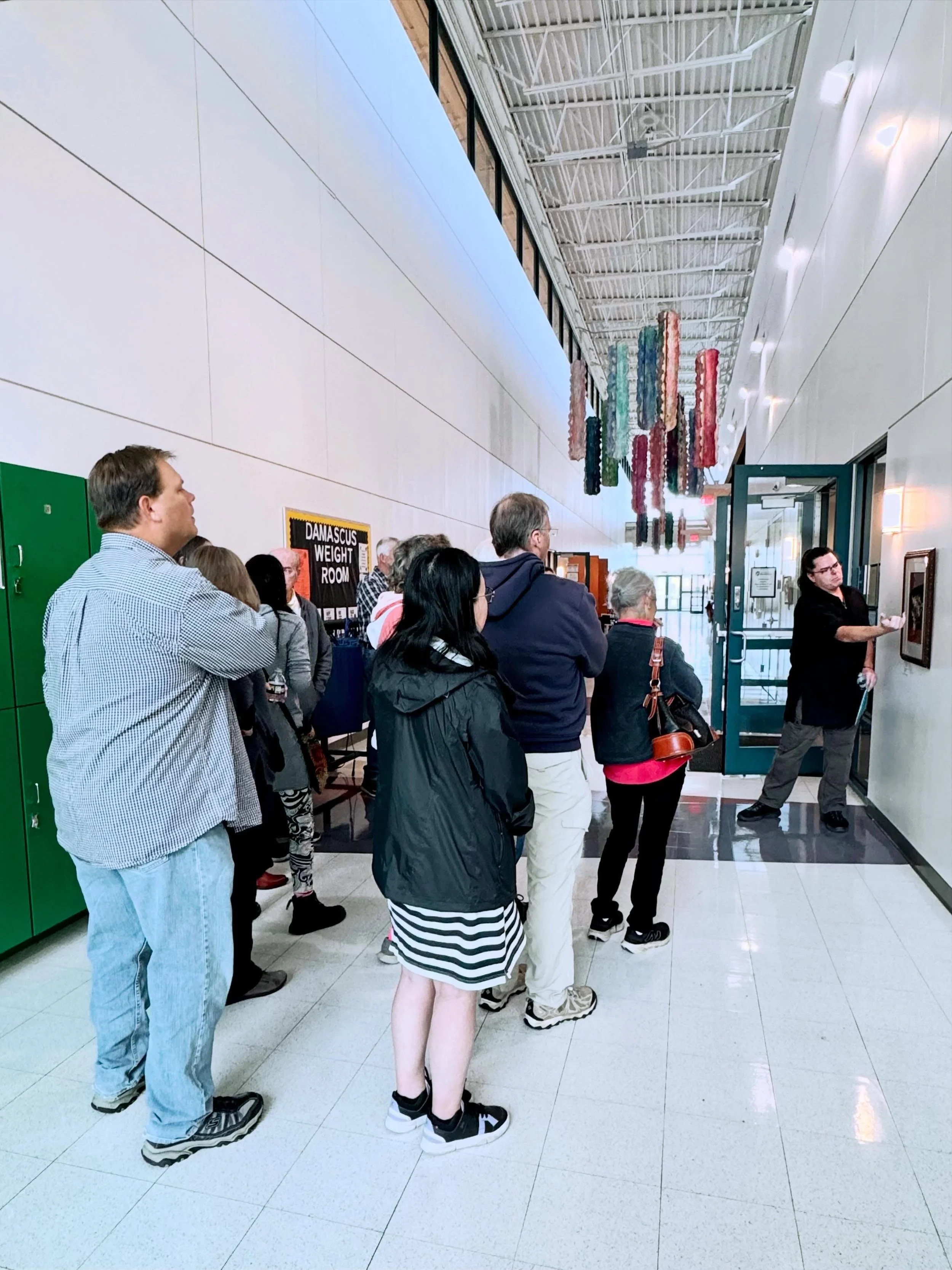 Thanks again to @jamesvissari for serving as the juror for OAA&rsquo;s 2026 Juried Group Show.

It was great hearing your insights about what makes art memorable and variety of qualities that caught your eye across OAA&rsquo;s member artworks. 

If y