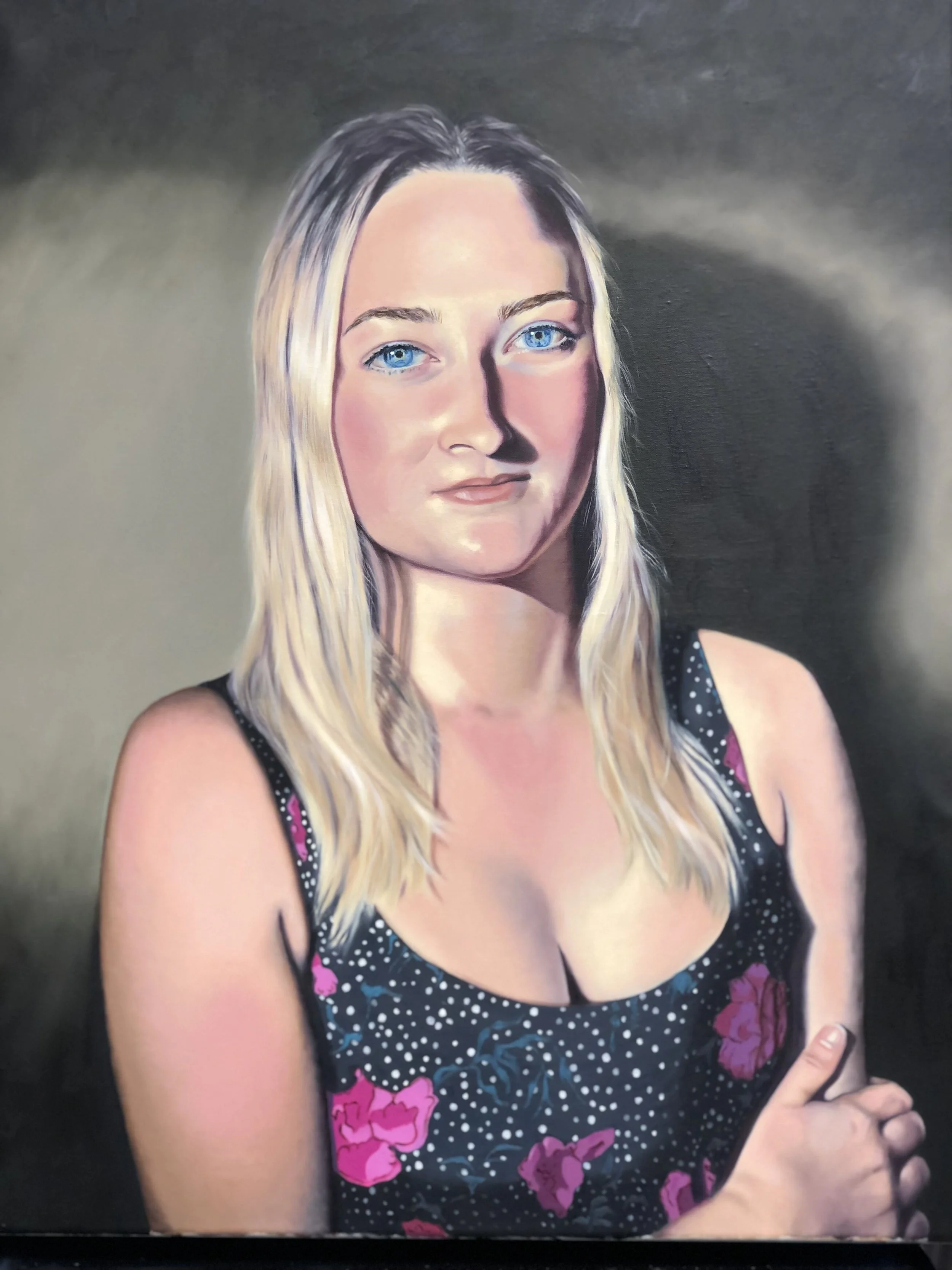 Martire, Isabella, "Hannah", oil on canvas, 30 x 24", $2000
