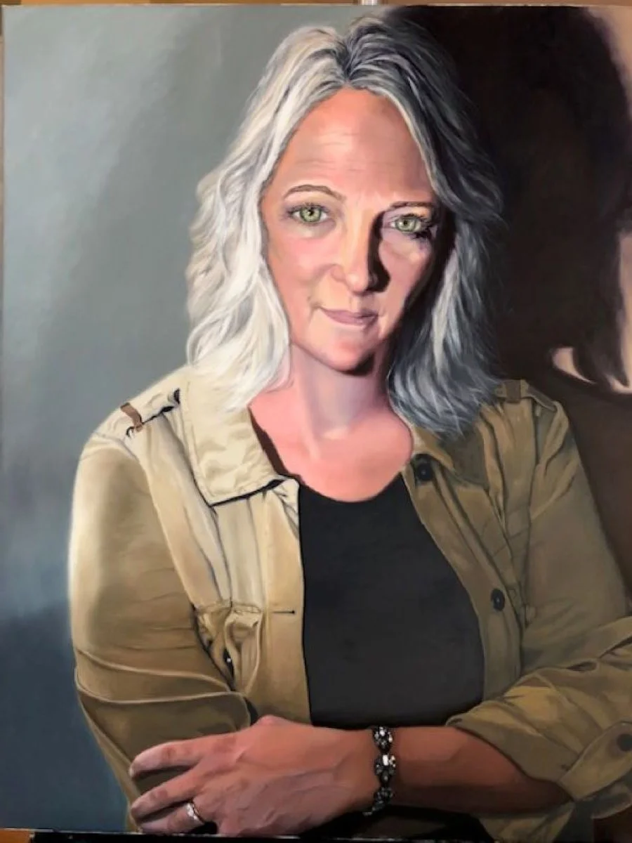 Martire, Isabella, "Elizabeth", oil on canvas, 30 x 24, $2000, 2026 Juried Exhibition Honorable Mention