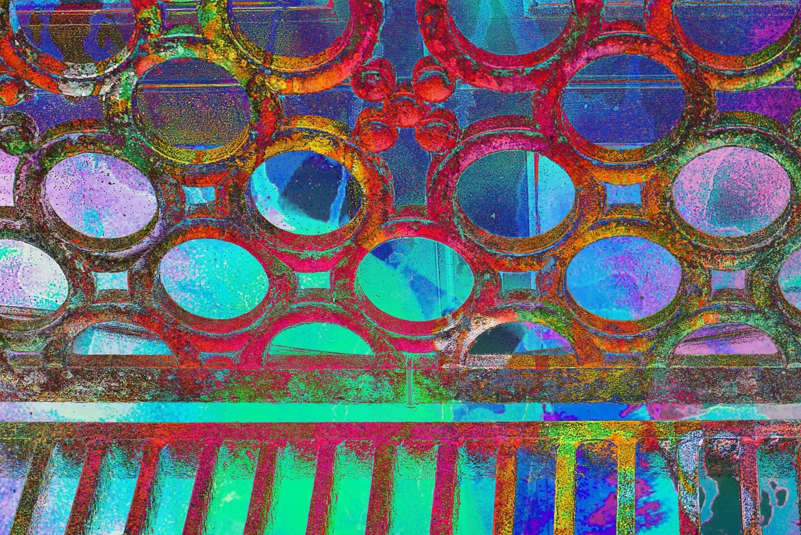 Martin, Joseph, "Orbital Harmony", abstract photo art, 18 x 24", $375