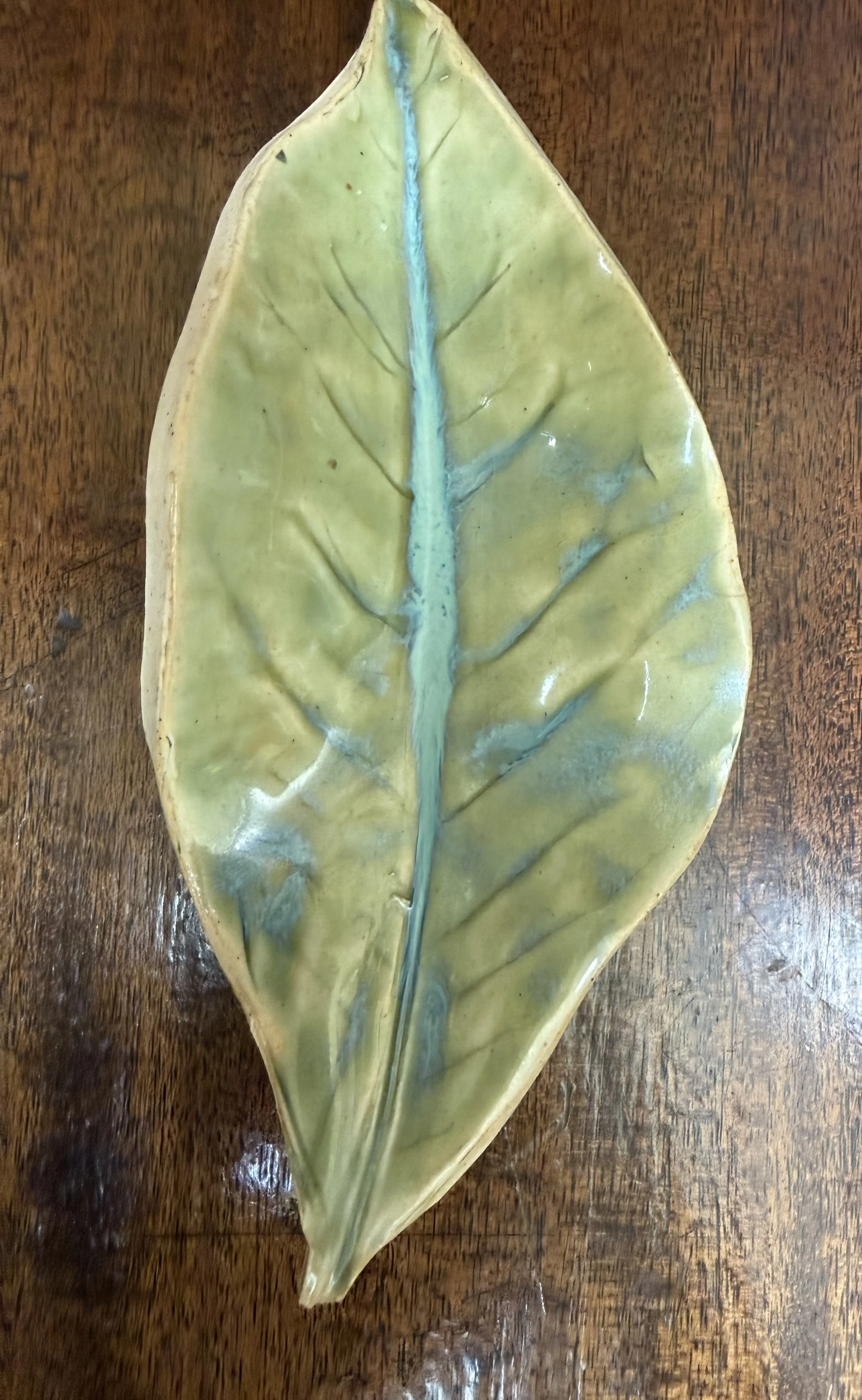 Shah, Kala, "Fallen", ceramics, 7” x 3 1/2”, $45