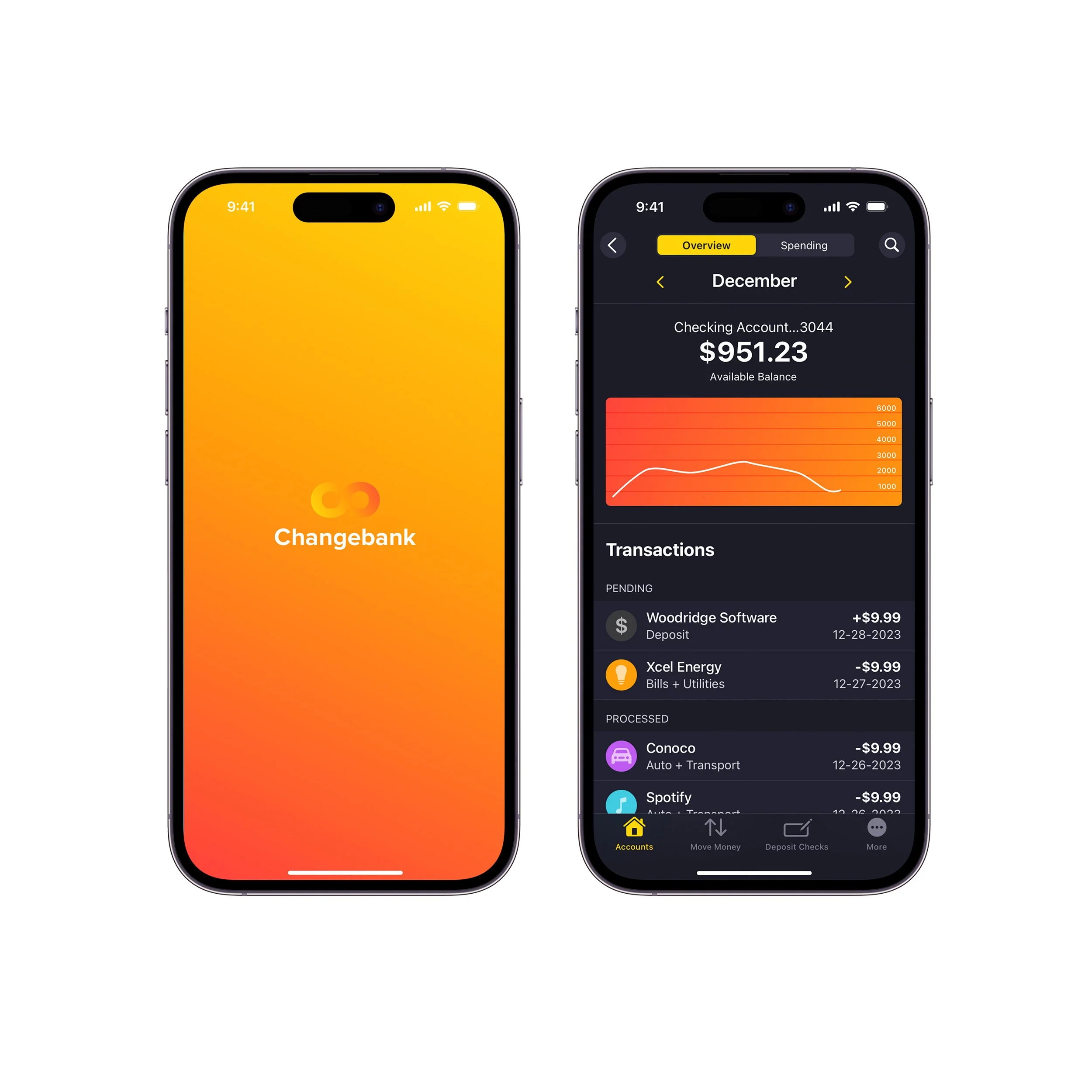 Changebank iOS App