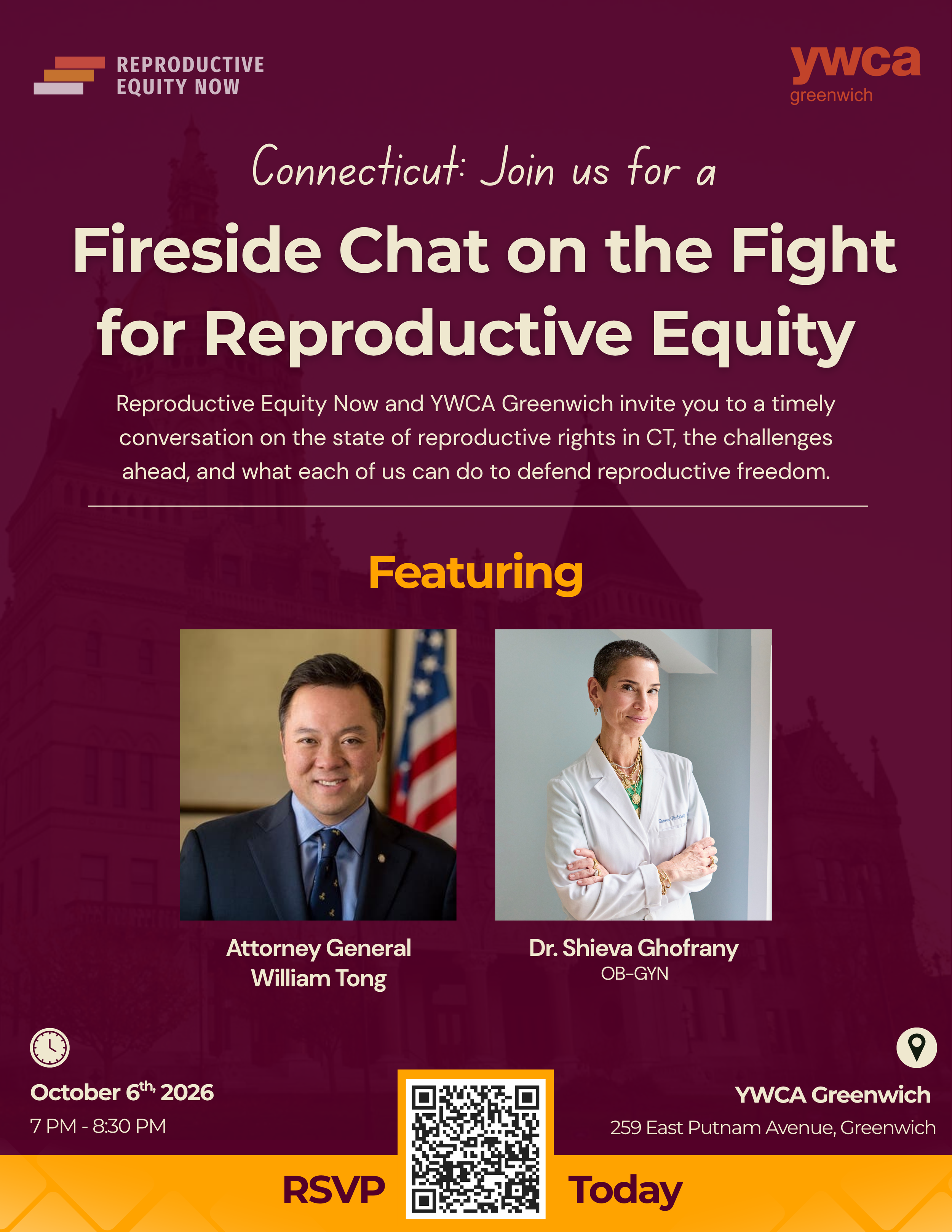 Fireside Chat on the Fight for Reproductive Equity