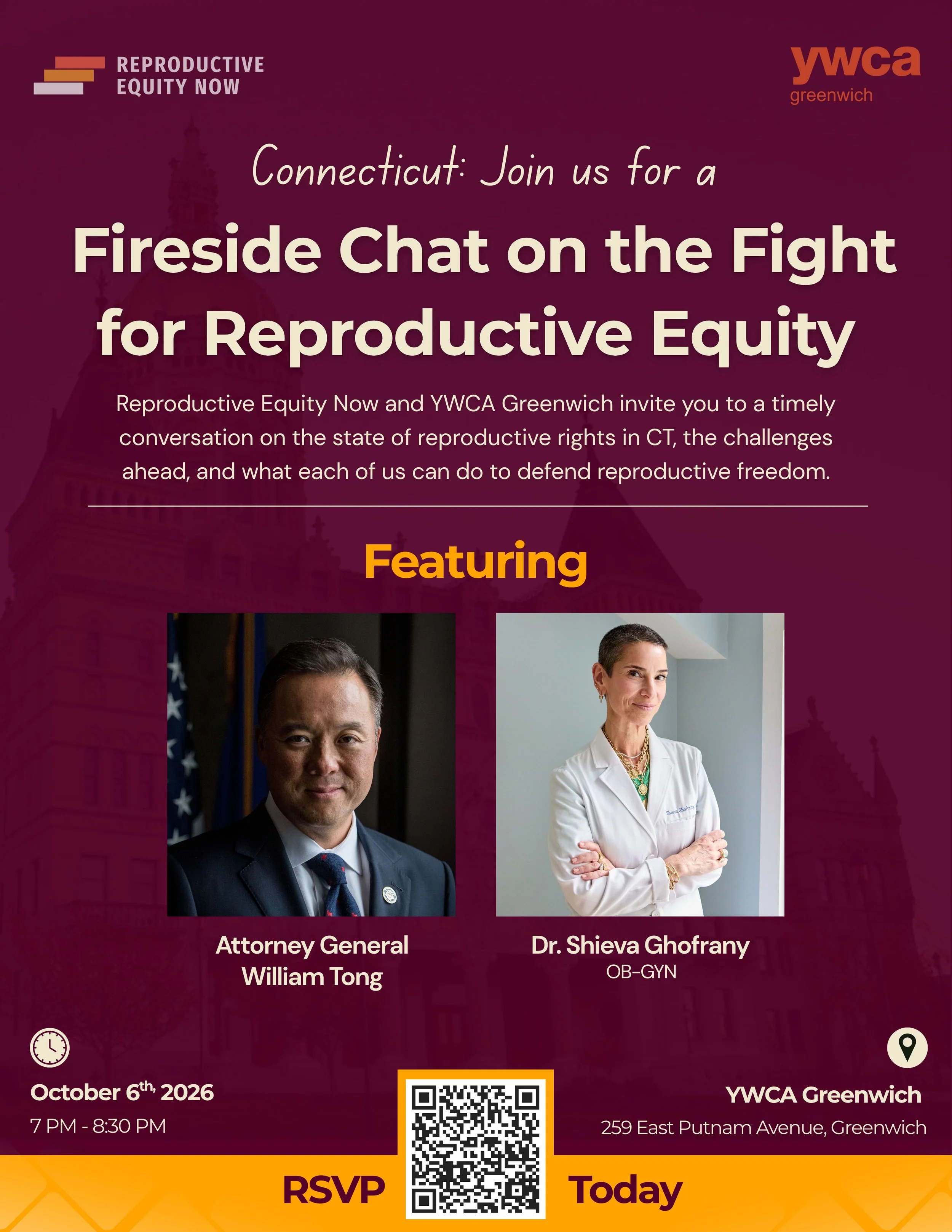 Fireside Chat on the Fight for Reproductive Equity