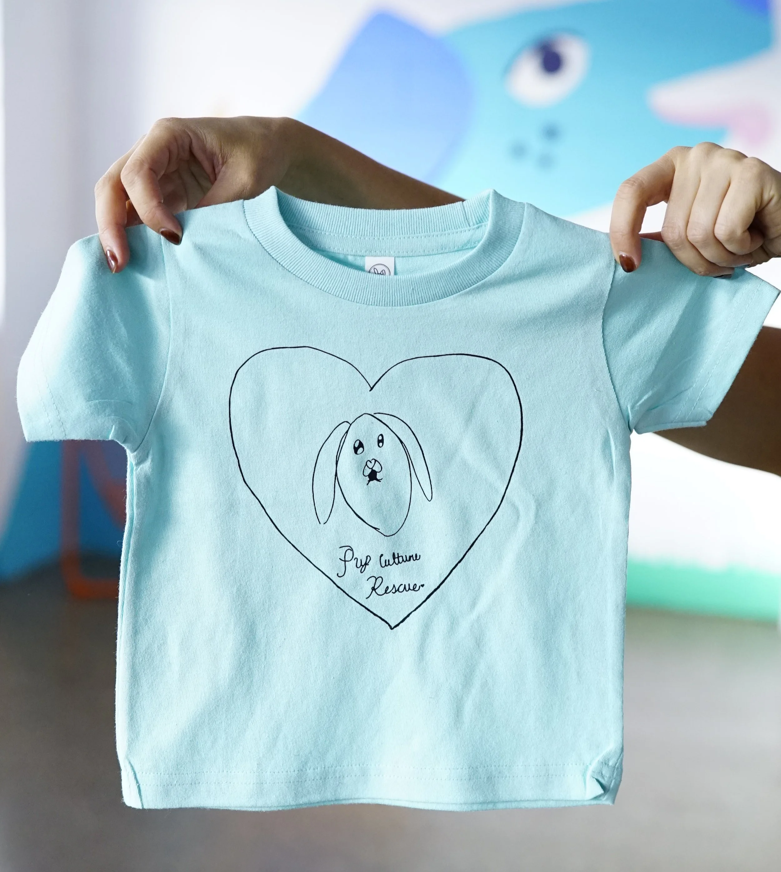 Pup Culture Rescue Kid-Designed Kids T-Shirt