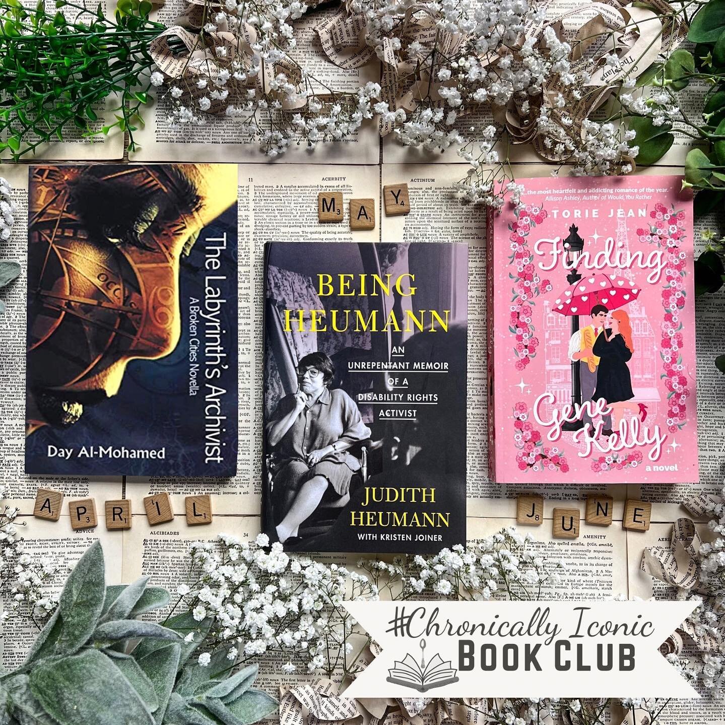 *BOOK CLUB SCHEDULE ANNOUNCEMENT + A GIVEAWAY*⁣
⁣
Hello, bookish friends! I&rsquo;m happy to announce that the #ChronicallyIconicBookClub has selected its next THREE reads!⁣
⁣
In April, we will be reading THE LABYRINTH&rsquo;S ARCHIVIST by Day Al-Moh