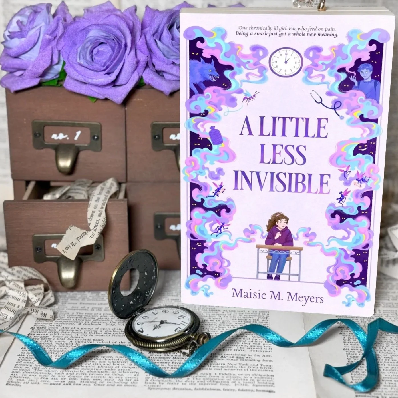 Book Review: A Little Less Invisible by Maisie M. Peters