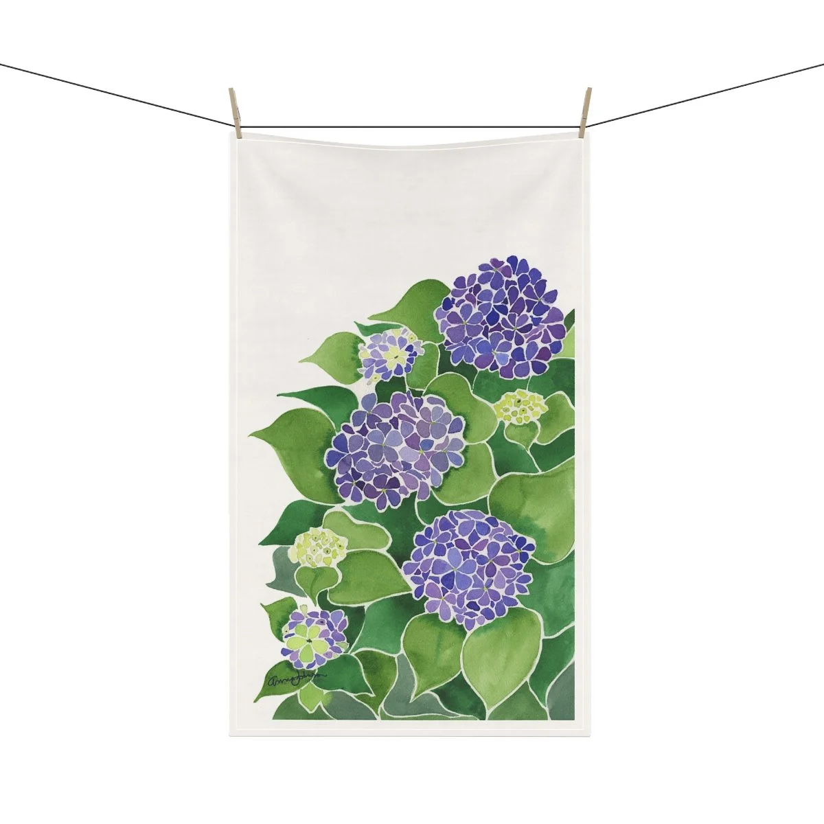 Hydrangea tea towel.jpg