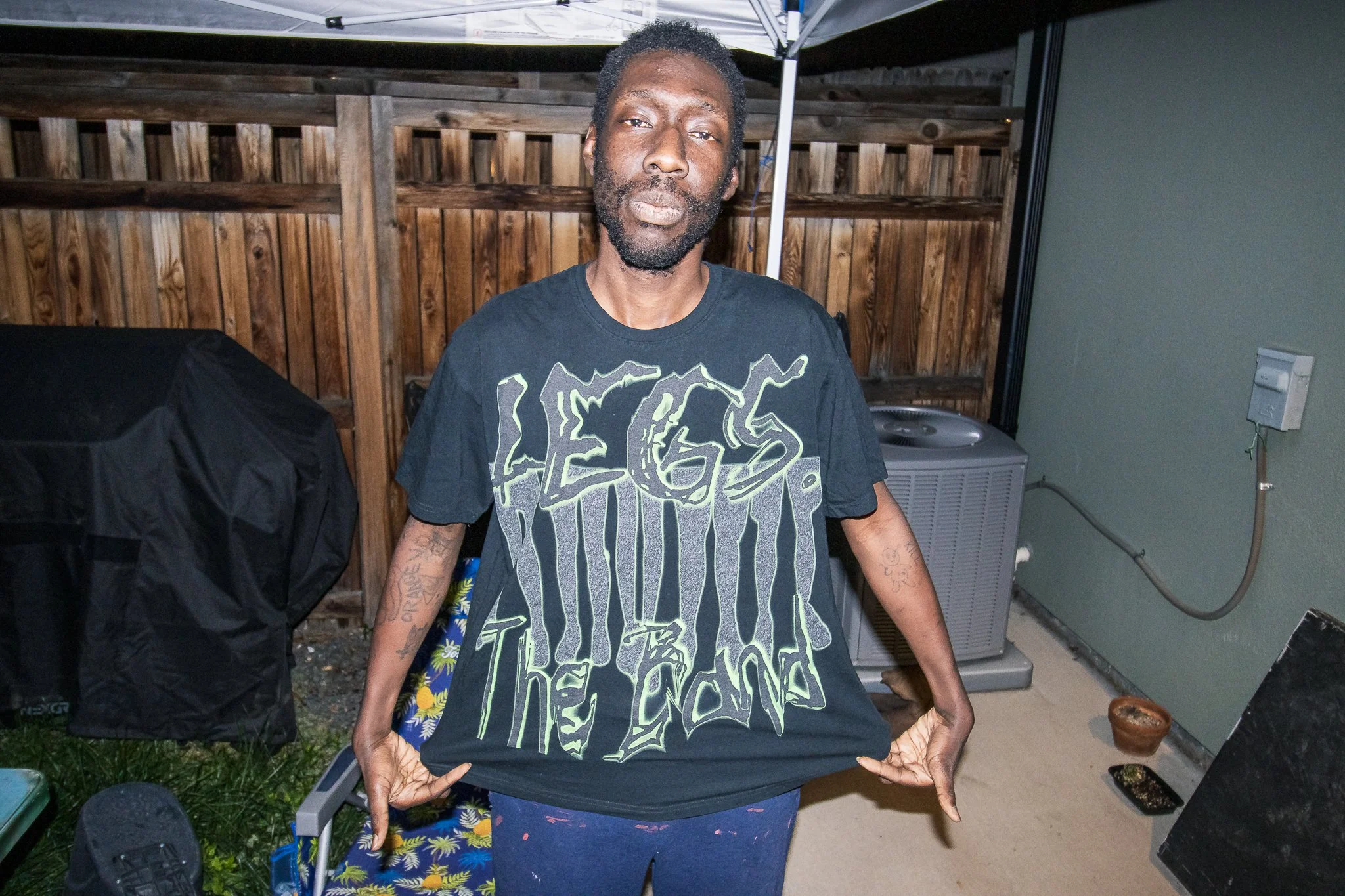 LEGS. THE LONG WAY SHIRT