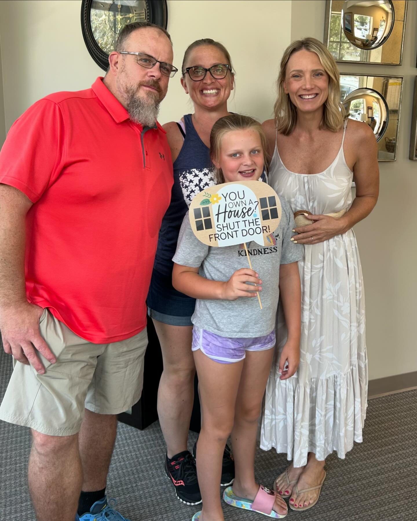 Happy closing day to this fantastic family who just made Florida their home after driving for 2 days from New Hampshire!  Thank you @hollie_strandson for trusting them with me!  They were an absolute pleasure to work with and I couldn&rsquo;t be more