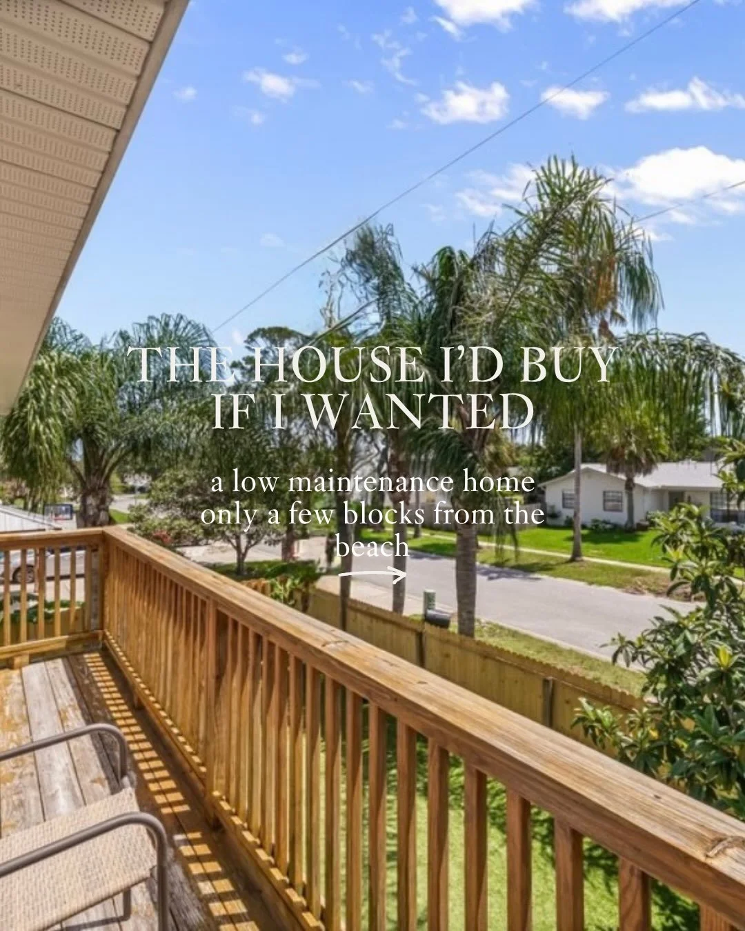 My newest listing in South Jax Beach is just blocks away from Sunshine Park, shopping and great restaurants, and the beach. 🏝️ ☀️ 

Over 1,600 square feet of living space 
3 bedrooms, 2.5 bath
Turf yard
Tropical landscaping

Comment &ldquo;Beach Hou