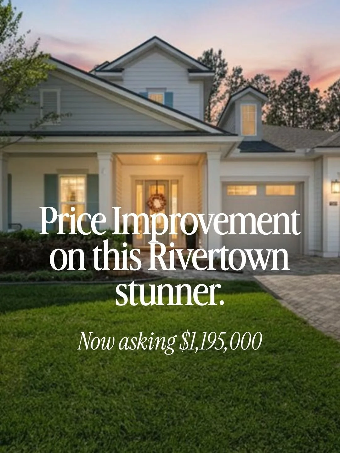 135 Shinnecock is now $1,195,000!

Living in Rivertown means resort-style living every single day, and this pool home is the perfect example of why. Step inside to gorgeous hardwood floors, designer touches throughout, and neutral custom window cover