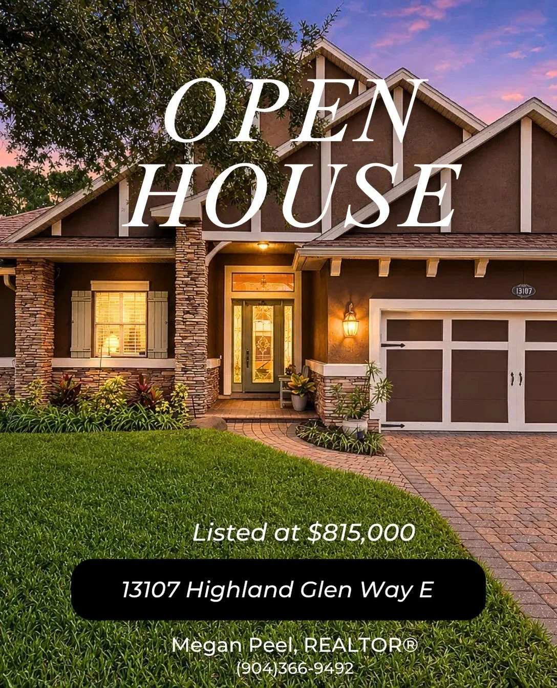 Welcome to Highland Glen, where a private backyard oasis meets an incredibly convenient Jacksonville location. 

Built by ICI, this move-in-ready, single-story 4-bedroom, 3-bath home features a heated saltwater pool and spa surrounded by mature lands