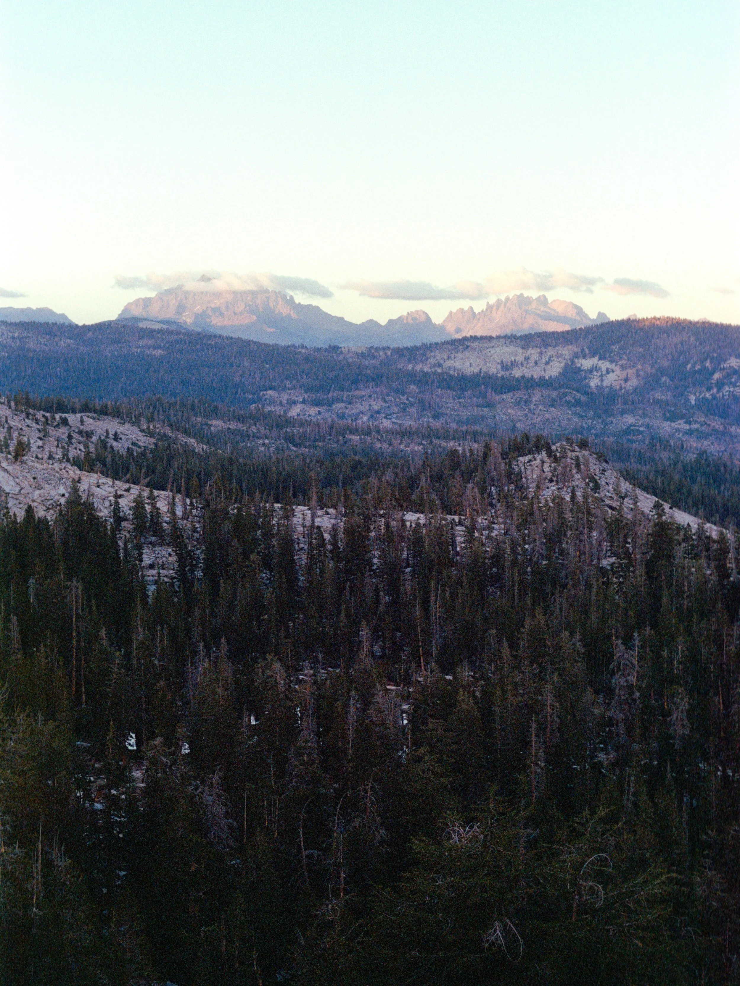 Evening light 🌞

The light started turning a little more gold, but we lost it fast as we were camping at the base of a peak that towered over us. It was a windy night, but man that golden sun really brings out the color in the grass in this roll of 