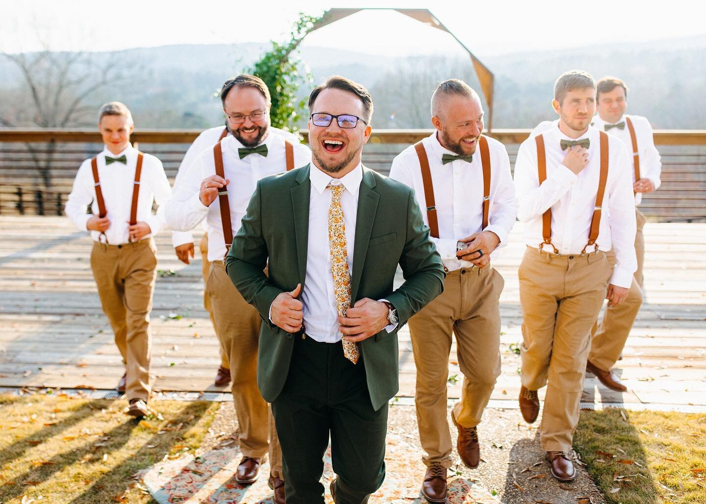Oh boys just wanna have fun! Our grooms and their dudes get just as much special treatment as the brides and their girls. Did you know that in certain seasons of the year at Lewallen Farms you can book skeet shooting for the dudes? It always a good t