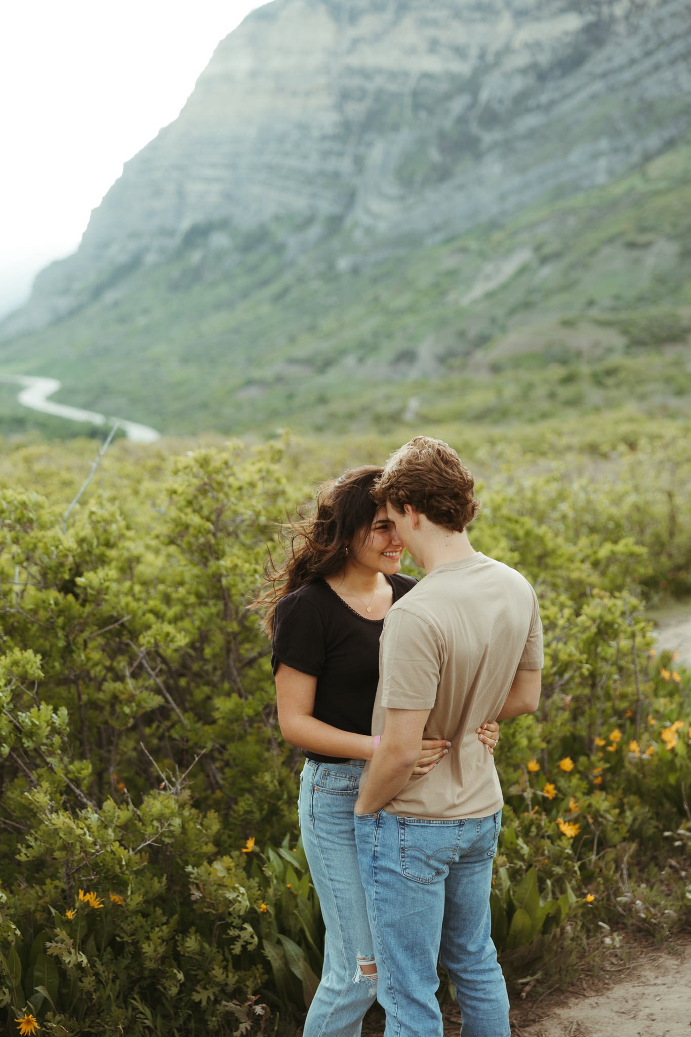 Spring-Provo-Canyon-Wildflowers-Engagement-Session-33