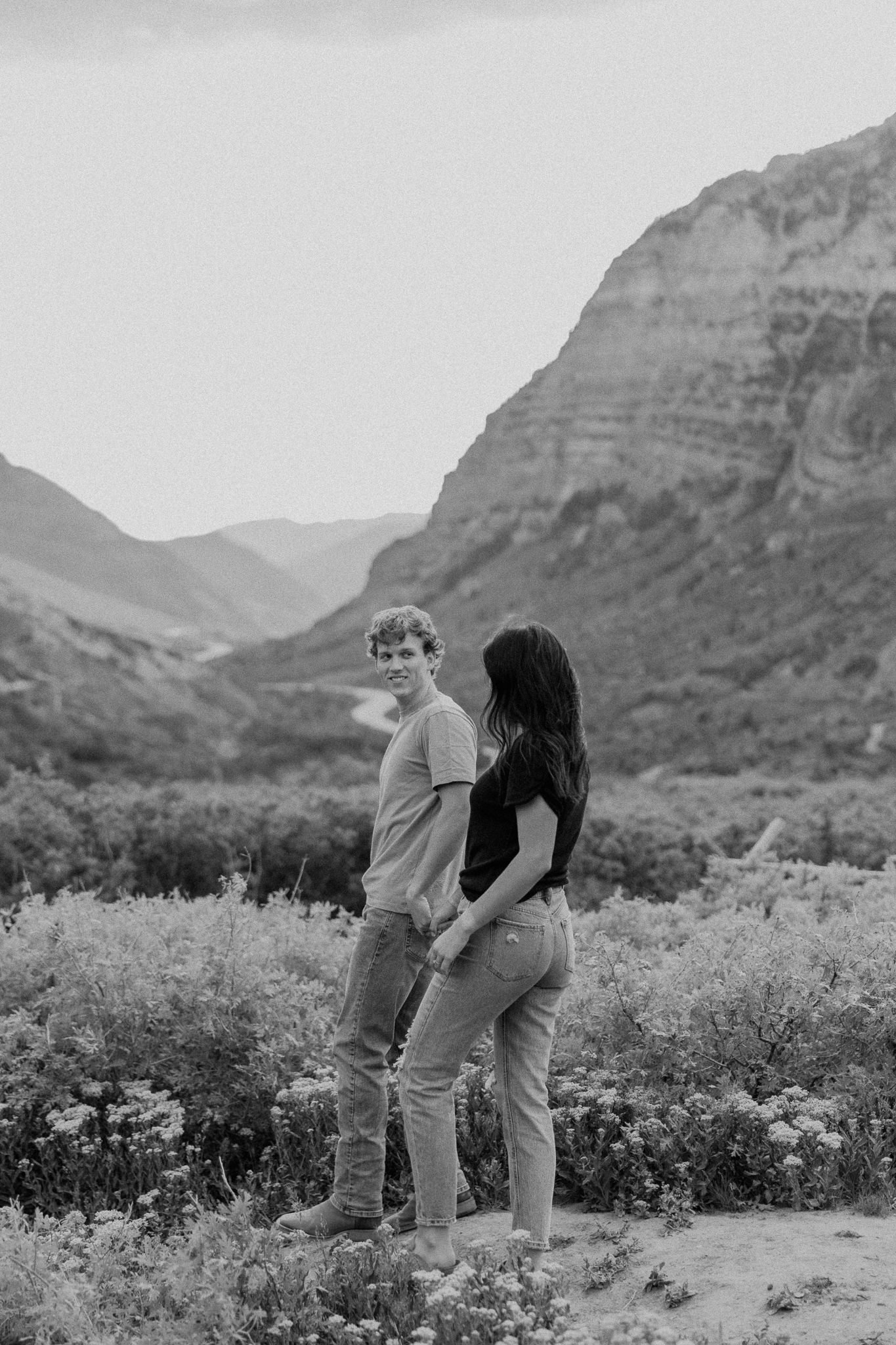 Spring-Provo-Canyon-Wildflowers-Engagement-Session-68