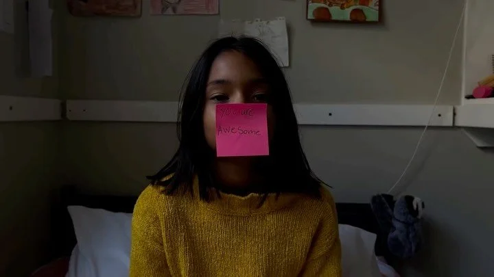 She wrote these post-its and put them by her bed the other day. Today, when I noticed them again, it struck me. She really is all of those things and more, and I hope she never lets anyone tell her otherwise. But, ironically, deep down I know some of
