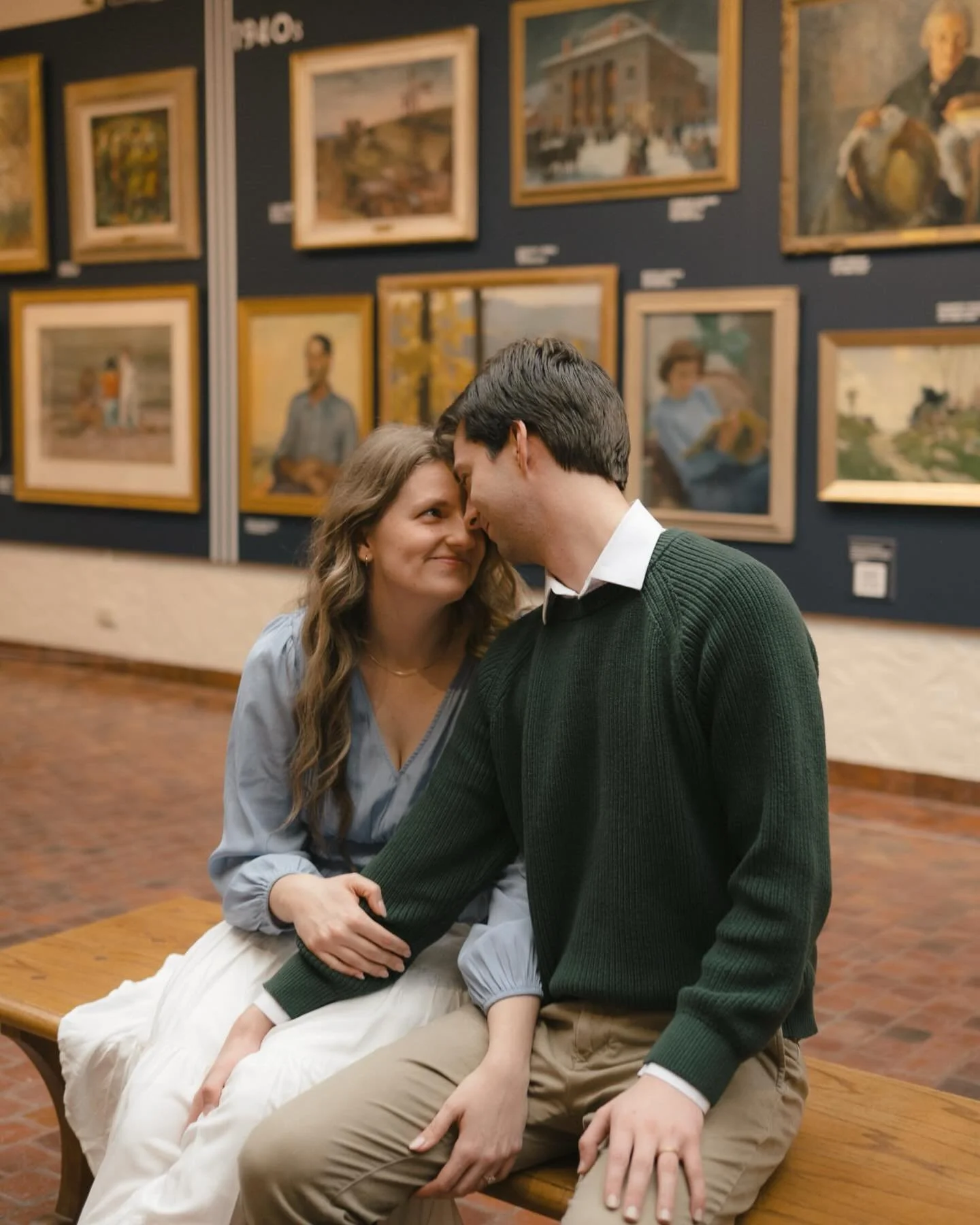 Finally got to photograph in this lovely local museum and everything felt right for K&amp;J to have their engagements photos done at this place. She is a great illustrator with that huge sense of noticing, and while we were going around the museum, w