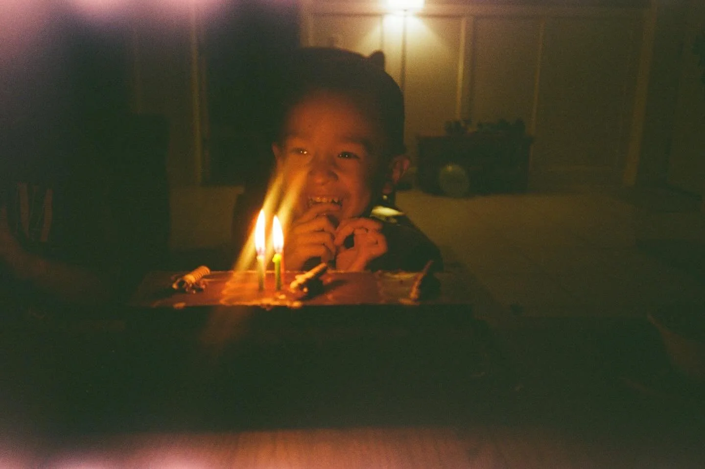 From last fall 
And a 1984 point and shoot camera showing me how things are done 

#pointandshootcamera #olympusstylus #birthdaymemories