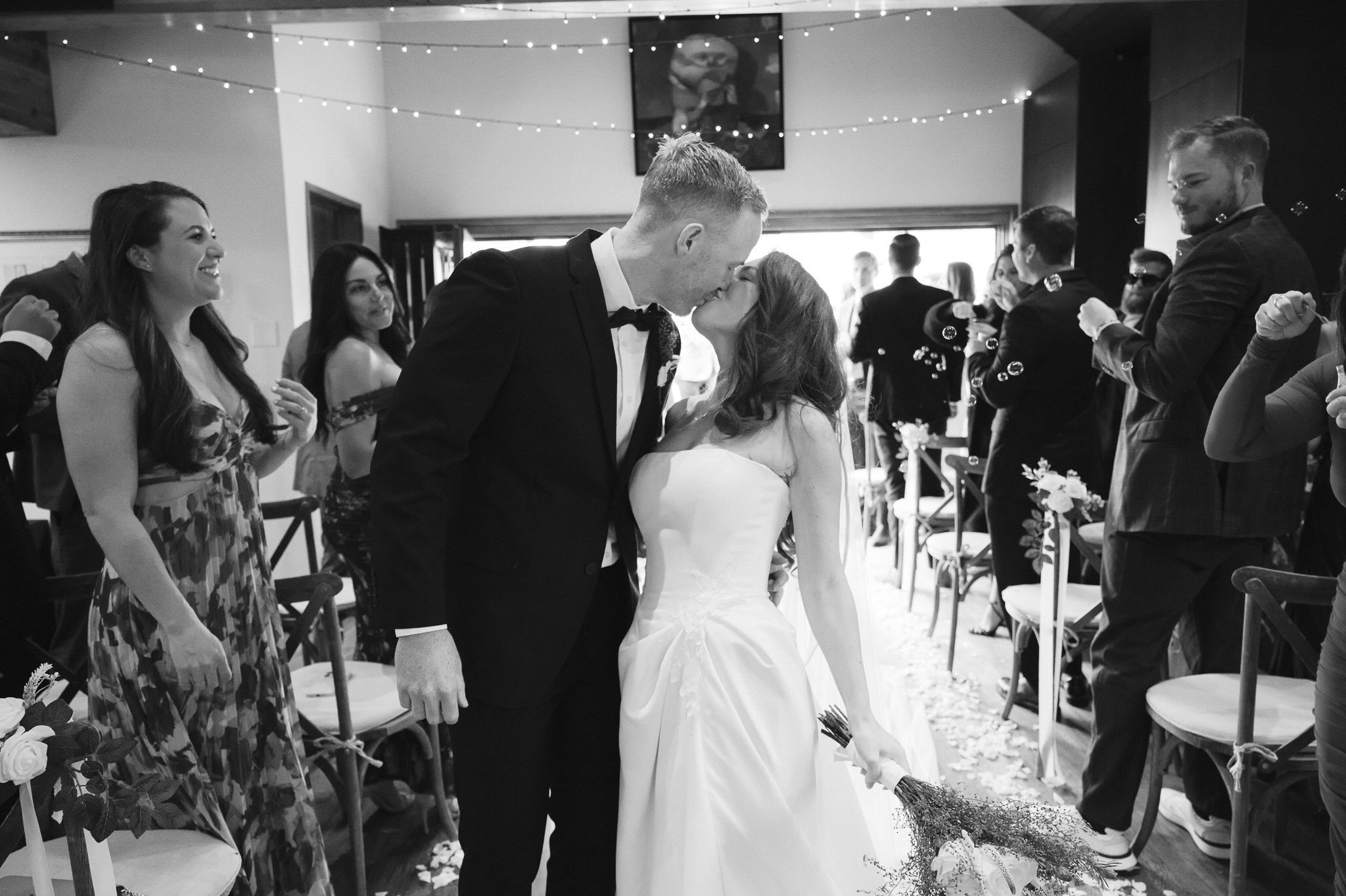 One more of C&amp;C wedding ceremony exit. 🤍

#intimateweddingphotographer #parkcity #utahweddingphotographer